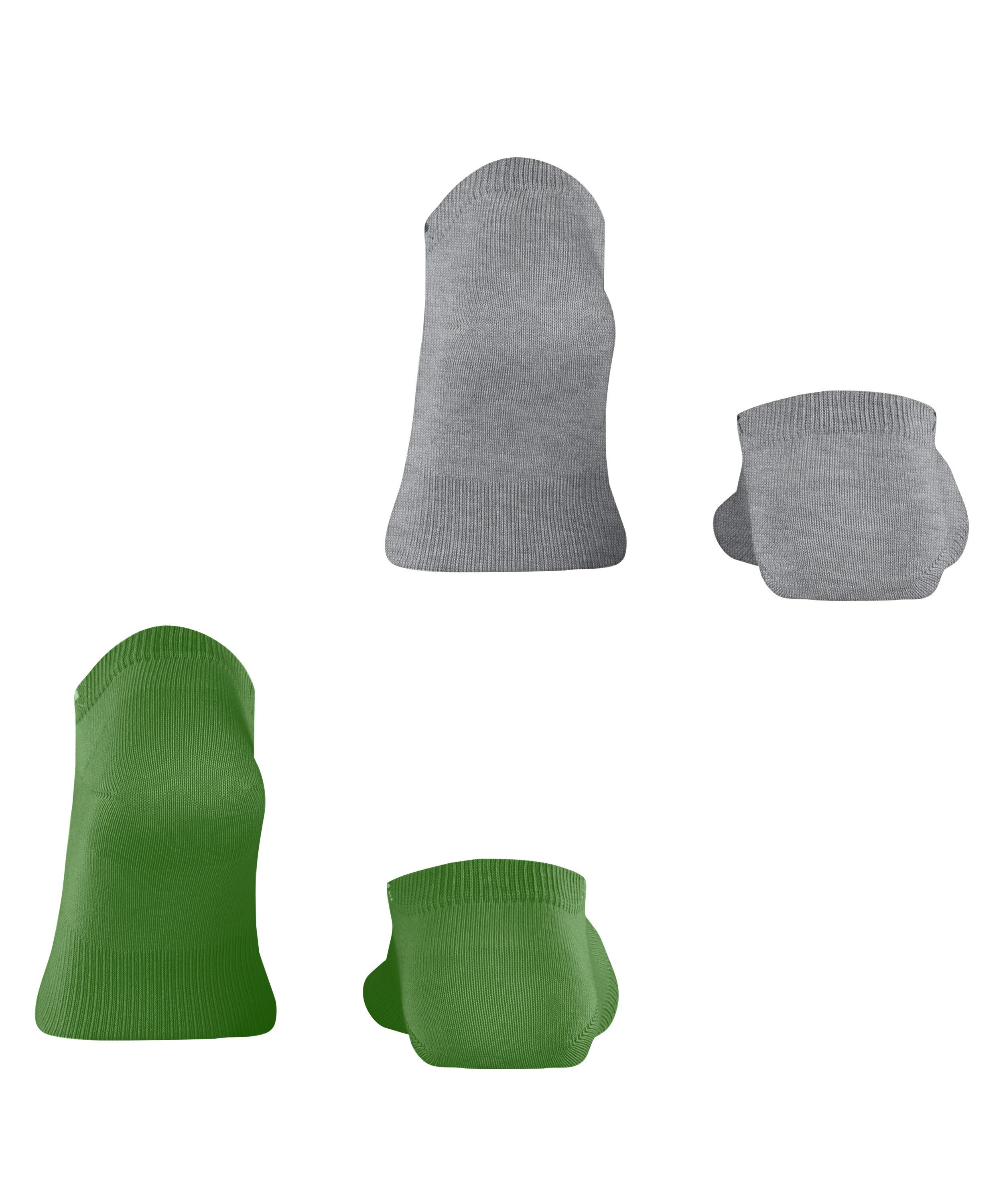 Burlington Sneakersocken Burlington Everyday 2-Pack Herren (2-Paar) aus weicher gekämmter Baumwolle