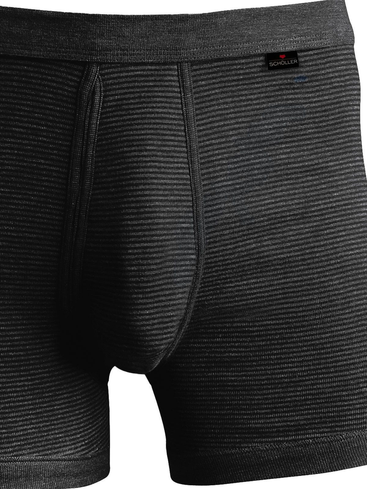 Schöller Retro Pants 5er Pack Herren Pant mit Eingriff Funktionswäsche (Packung, 5-St) -
