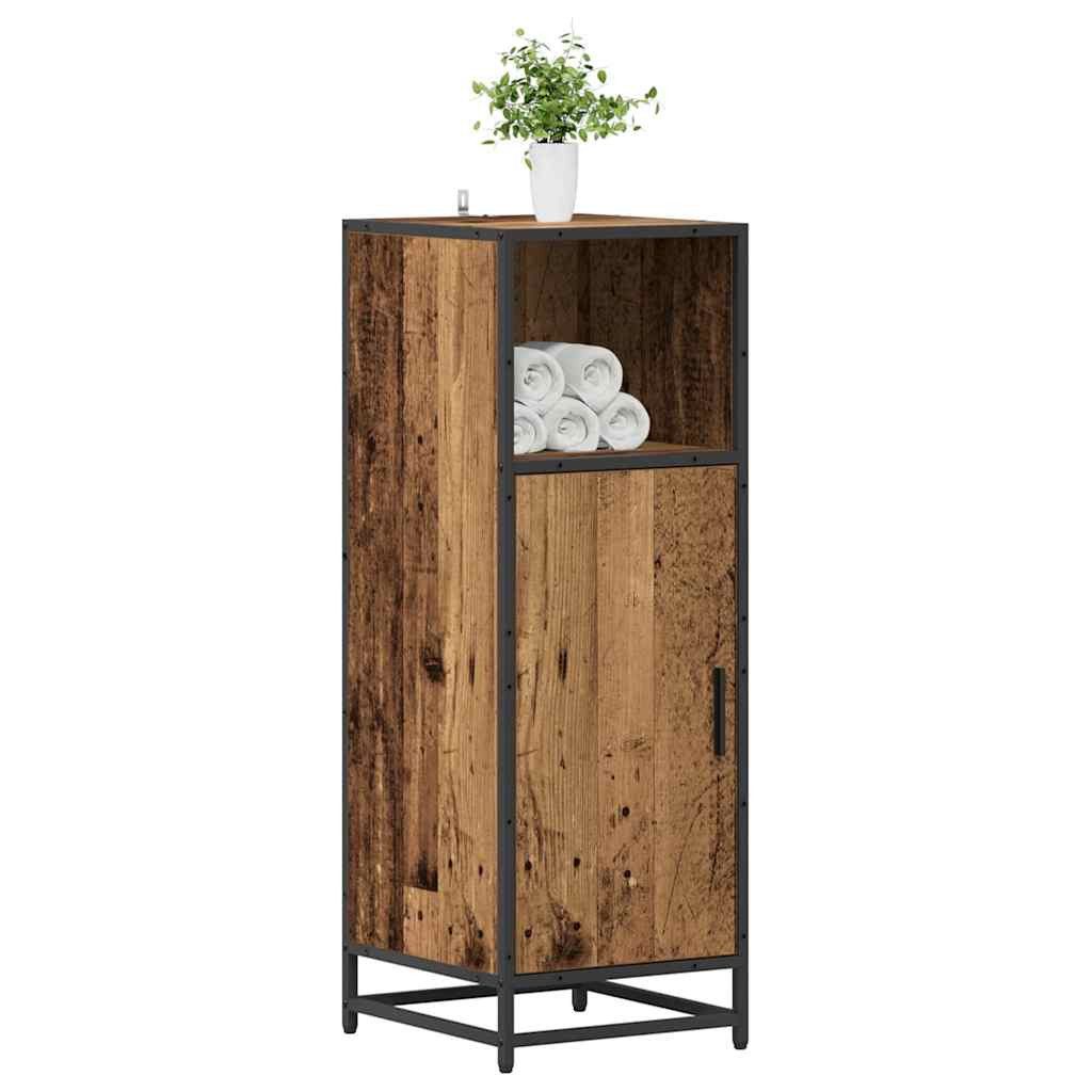 vidaXL Badezimmer-Set Badezimmer Schrank Altholz 35 günstig online kaufen