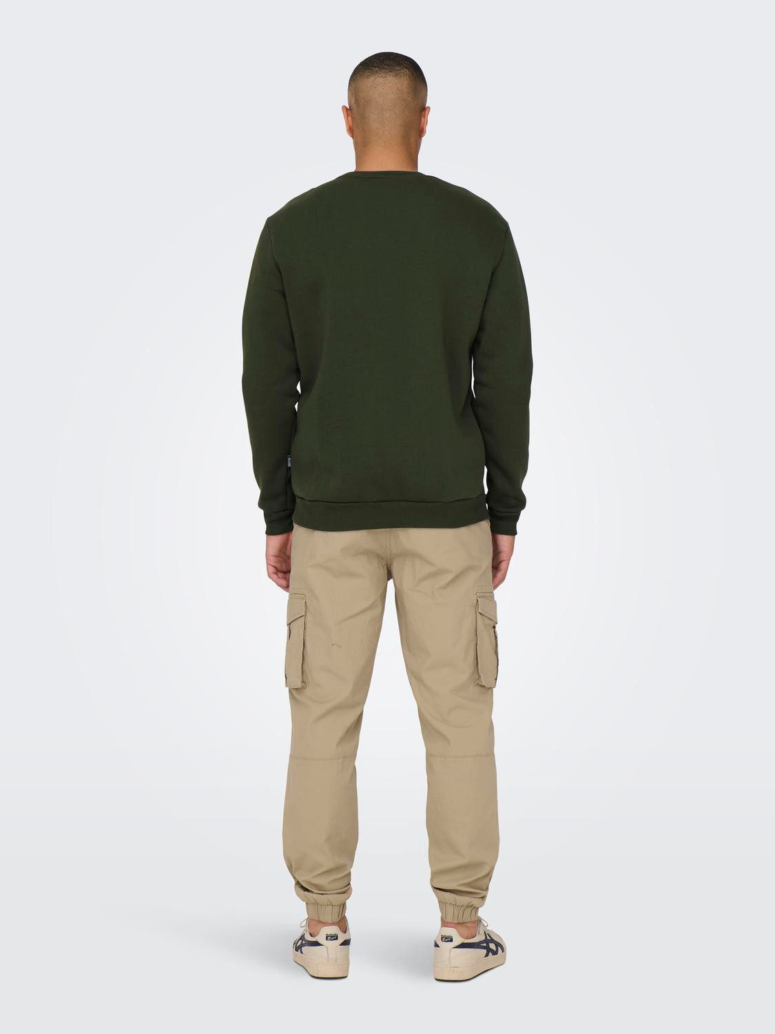 ONLY & SONS Sweatshirt Basic Langarm günstig online kaufen