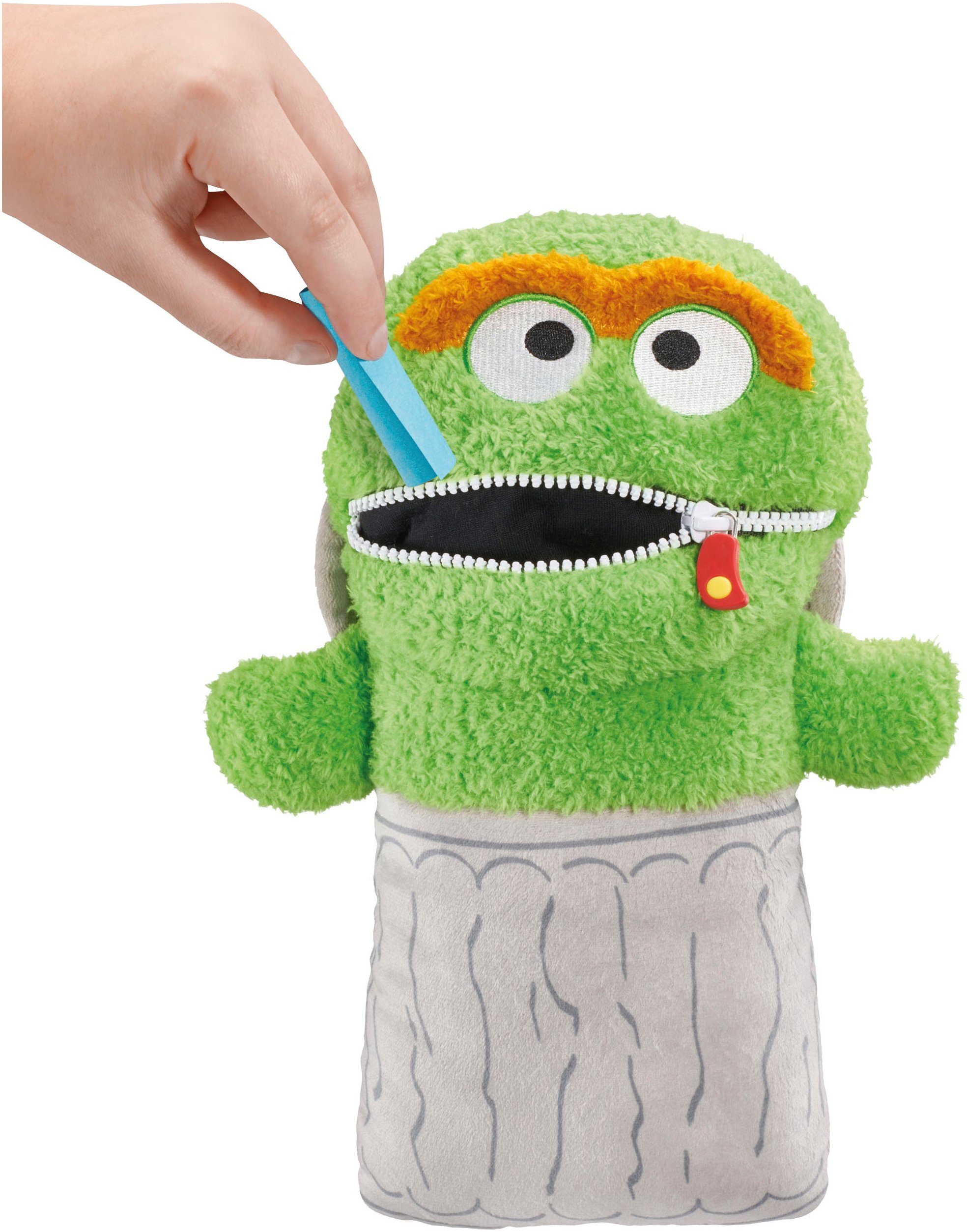 Schmidt Spiele Plüschfigur Sorgenfresser Sesamstraße, Oskar aus der Tonne, günstig online kaufen