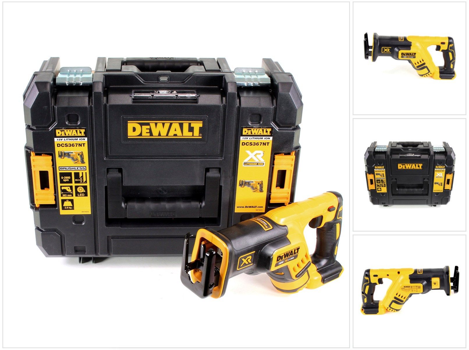 DeWalt Reciprosäge DCS 367 NT Akku günstig online kaufen