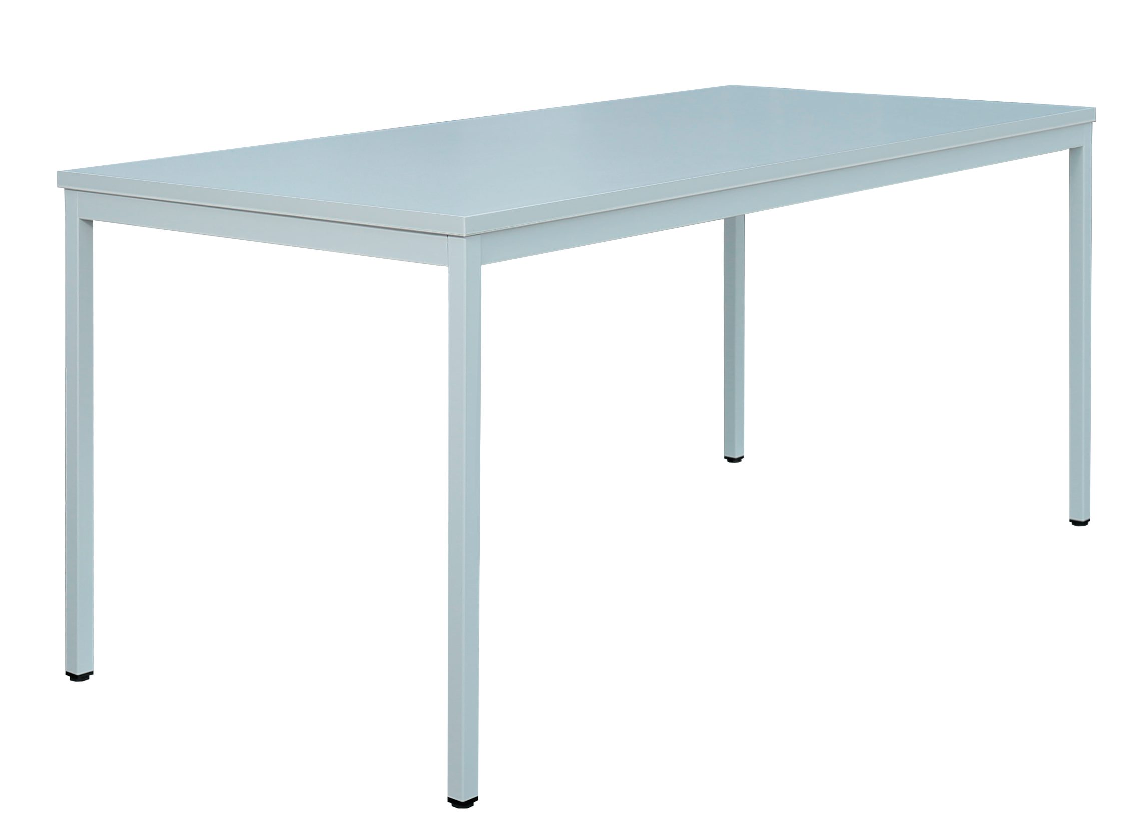 Steelboxx Schreibtisch Computertisch 75x140x80cm lichtgrau (1-St), Maße: 750 x 1400 x 800 mm (HxBxT)