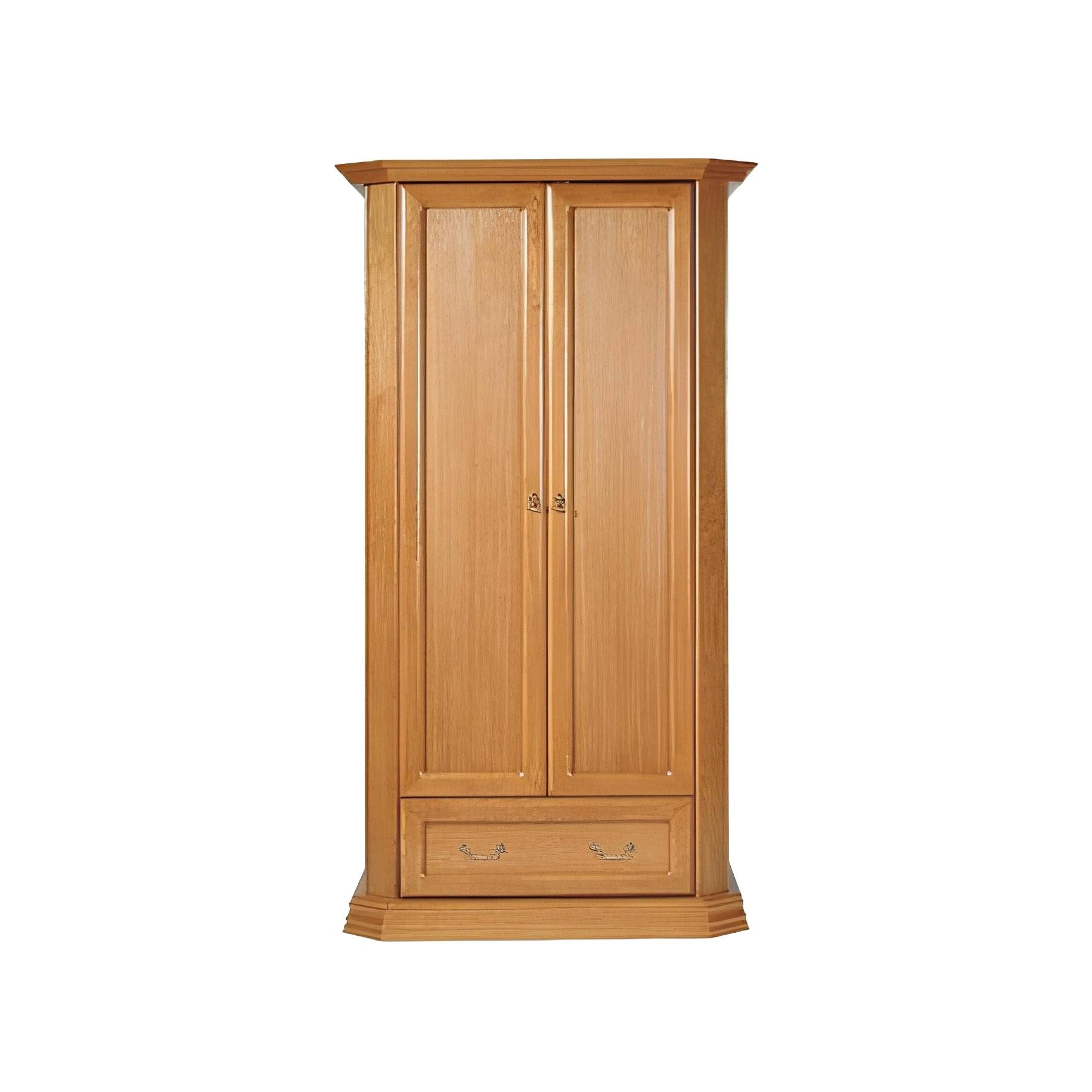 Xlmoebel Kleiderschrank Klassische Schrankwand aus Holz im Landhausstil mit Stauraum (1-St., Kleiderschrank) Hergestellt in Europa