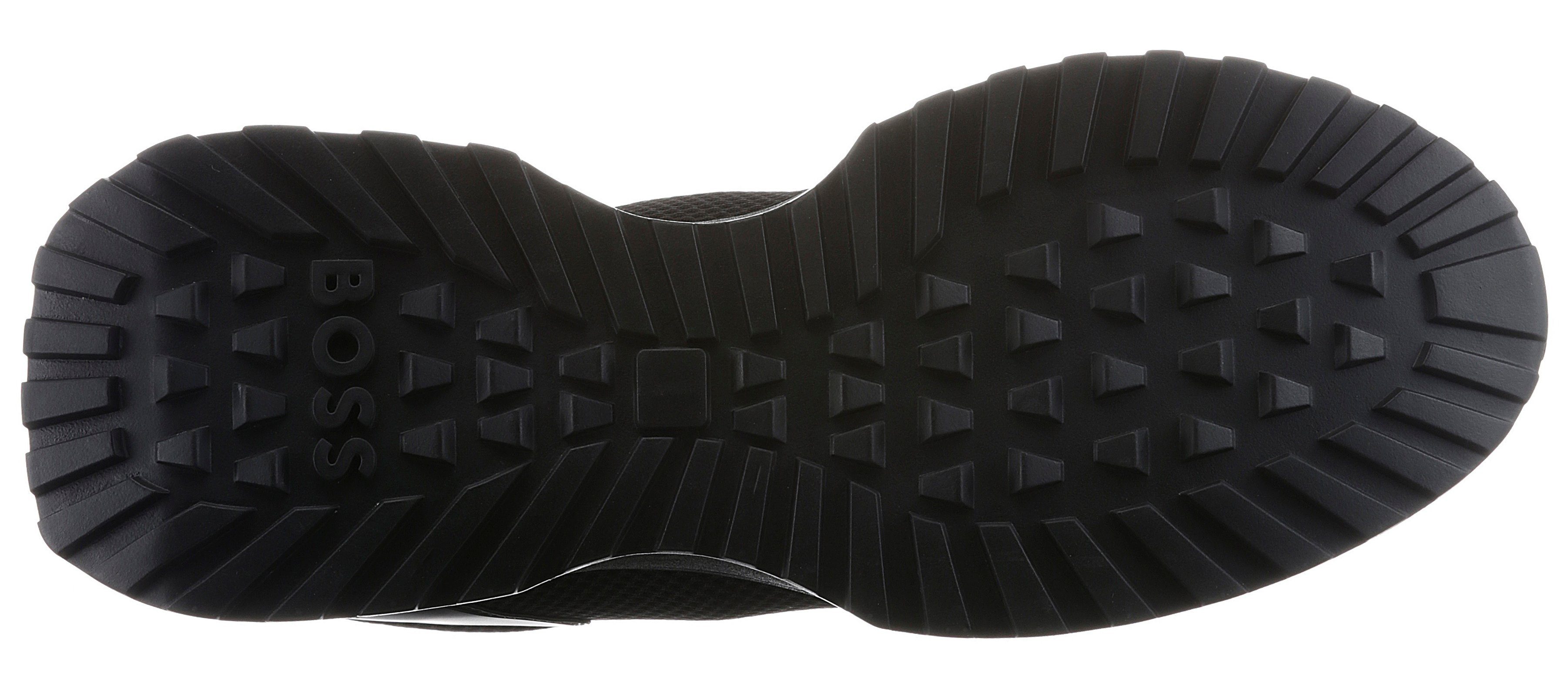 BOSS Jonah Runn Sneaker, Freizeitschuh, Halbschuh, Schnürschuh mit weichem Schaftrand