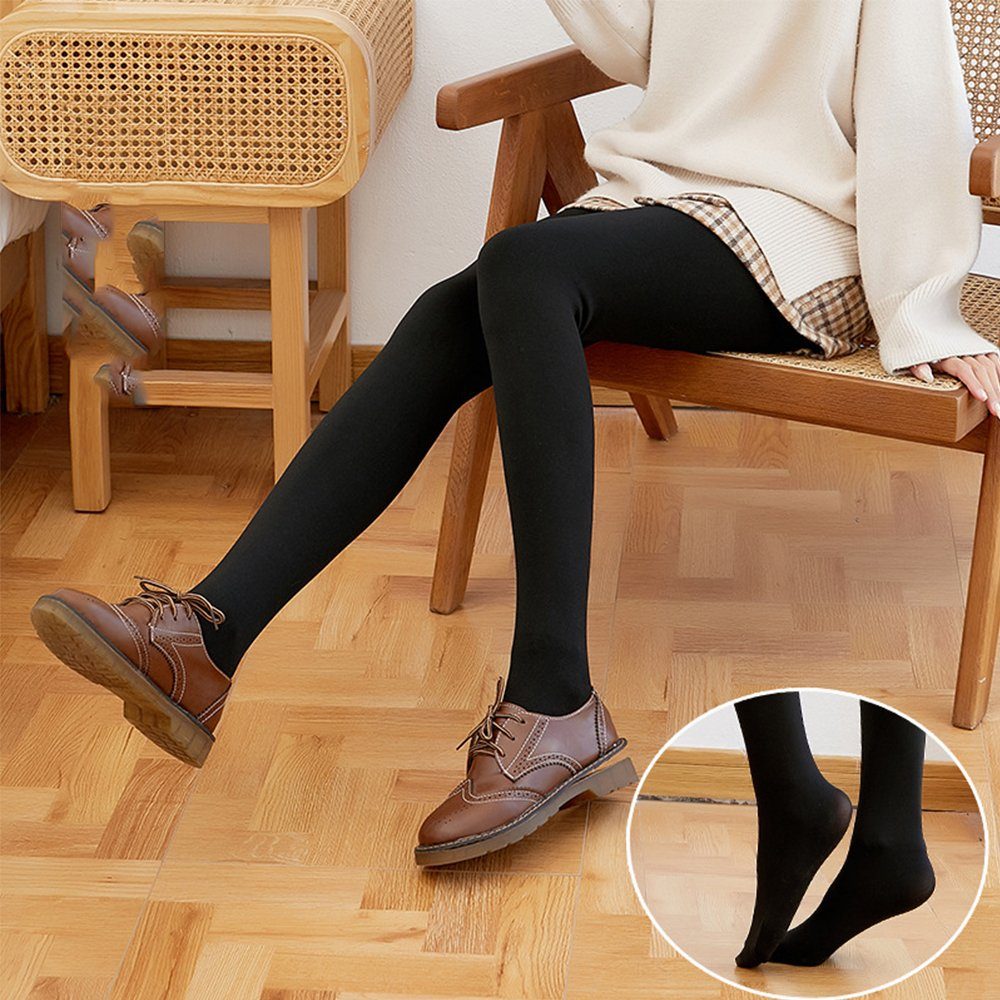 Thermo Strumpfhose Für Mädchen Mit Fleecefutter - Warme Winterstrumpfhose Bis -5°C