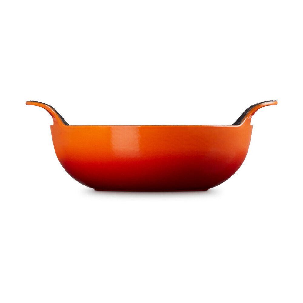 LE CREUSET Bräter Balti Dish 24 cm Classic Collection Ofenrot, Emailliertes Gusseisen, 2,7l, Gusseisen, emailliert, ofenrot, Handreinigung, backofengeeignet