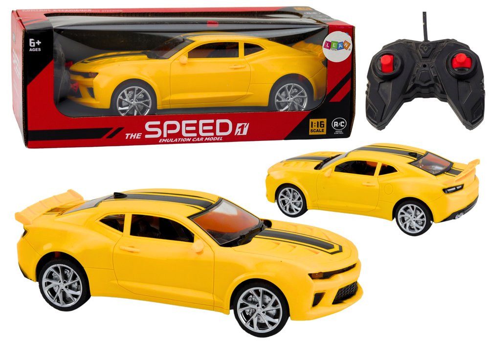 Wisam RC-Auto Spielzeugauto Ferngesteuerter Sportwagen RC 1:16 Gelb