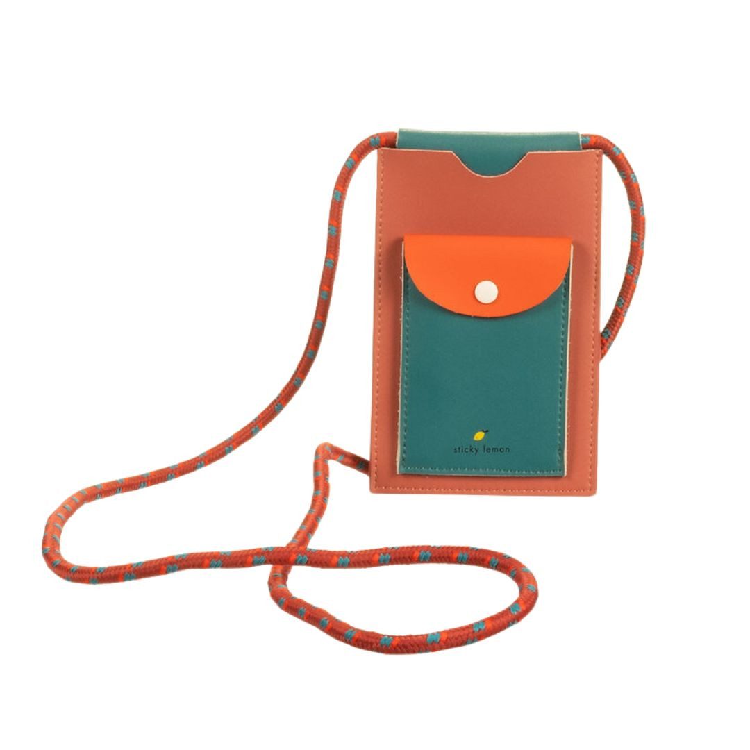 suebidou Handytasche Telefontasche aus PU Leder zum Umhängen, nachhaltig, kreativ