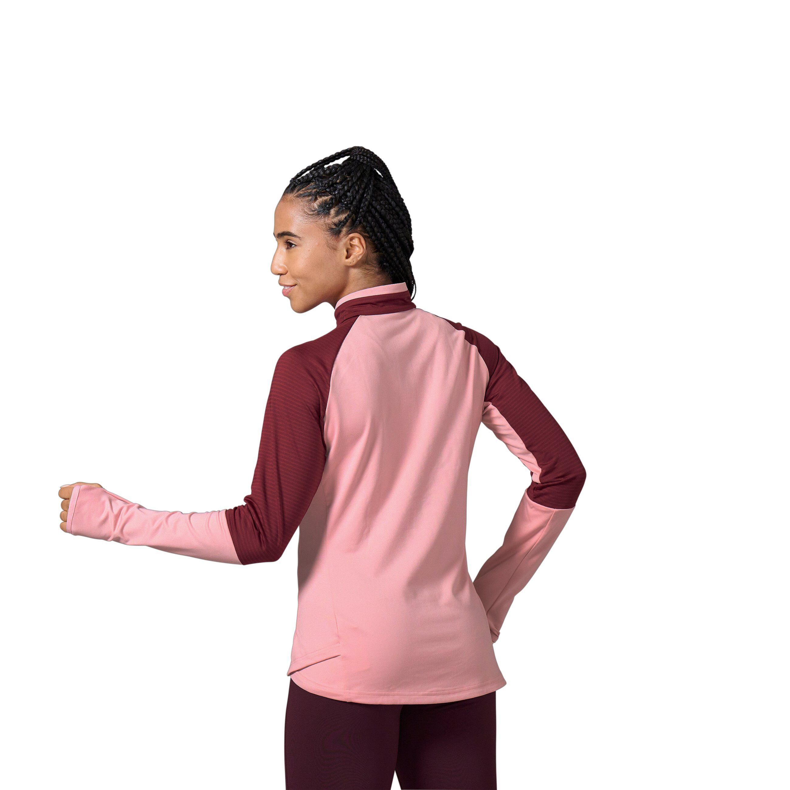 Odlo Strickfleece-Pullover Sesvenna SL Mid Layer mit Halbreiẞverschluss