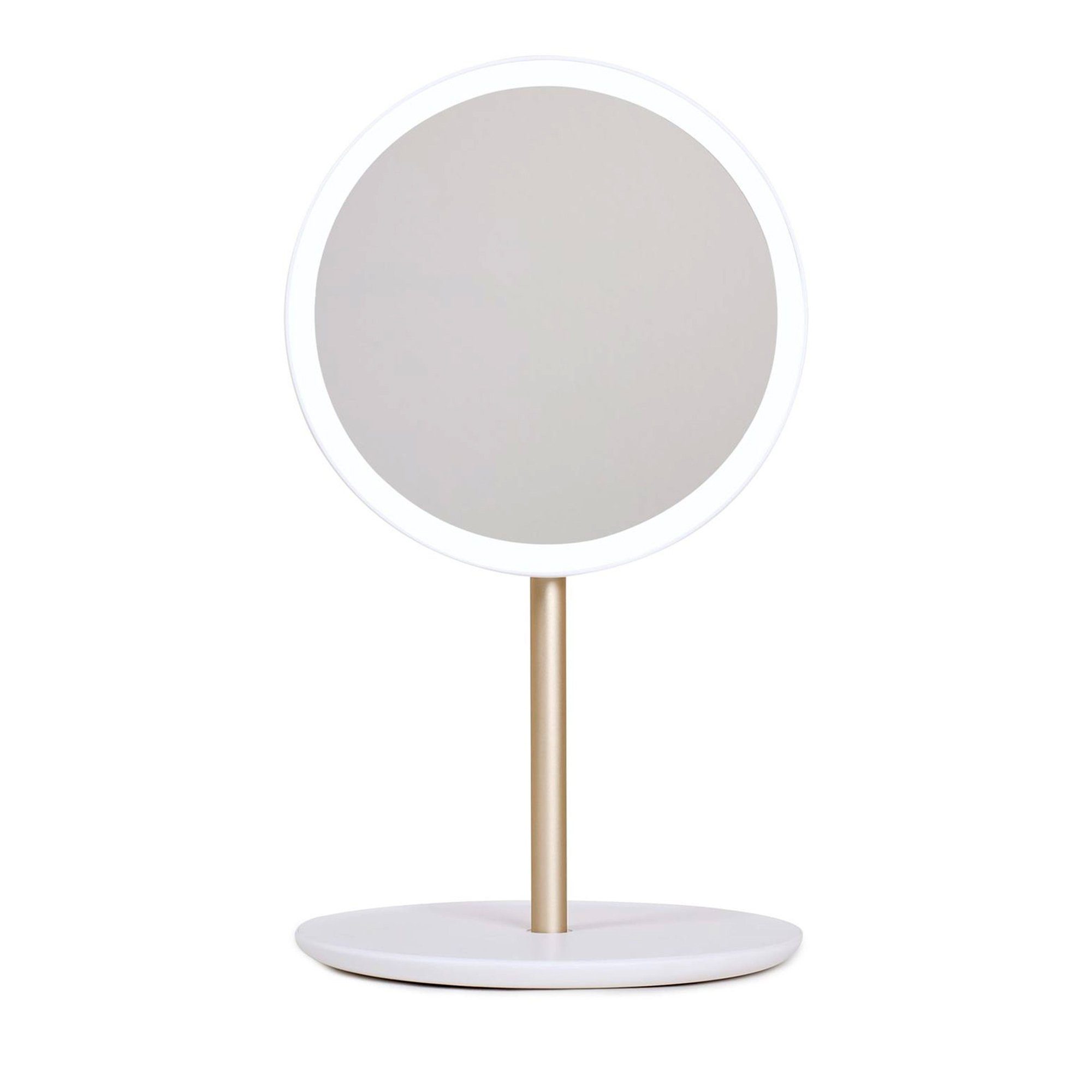 AILORIA Kosmetikspiegel SPLENDIDE USB LED-Spiegel, Der tragbare LED-Spiegel klappbares Magnet-Design