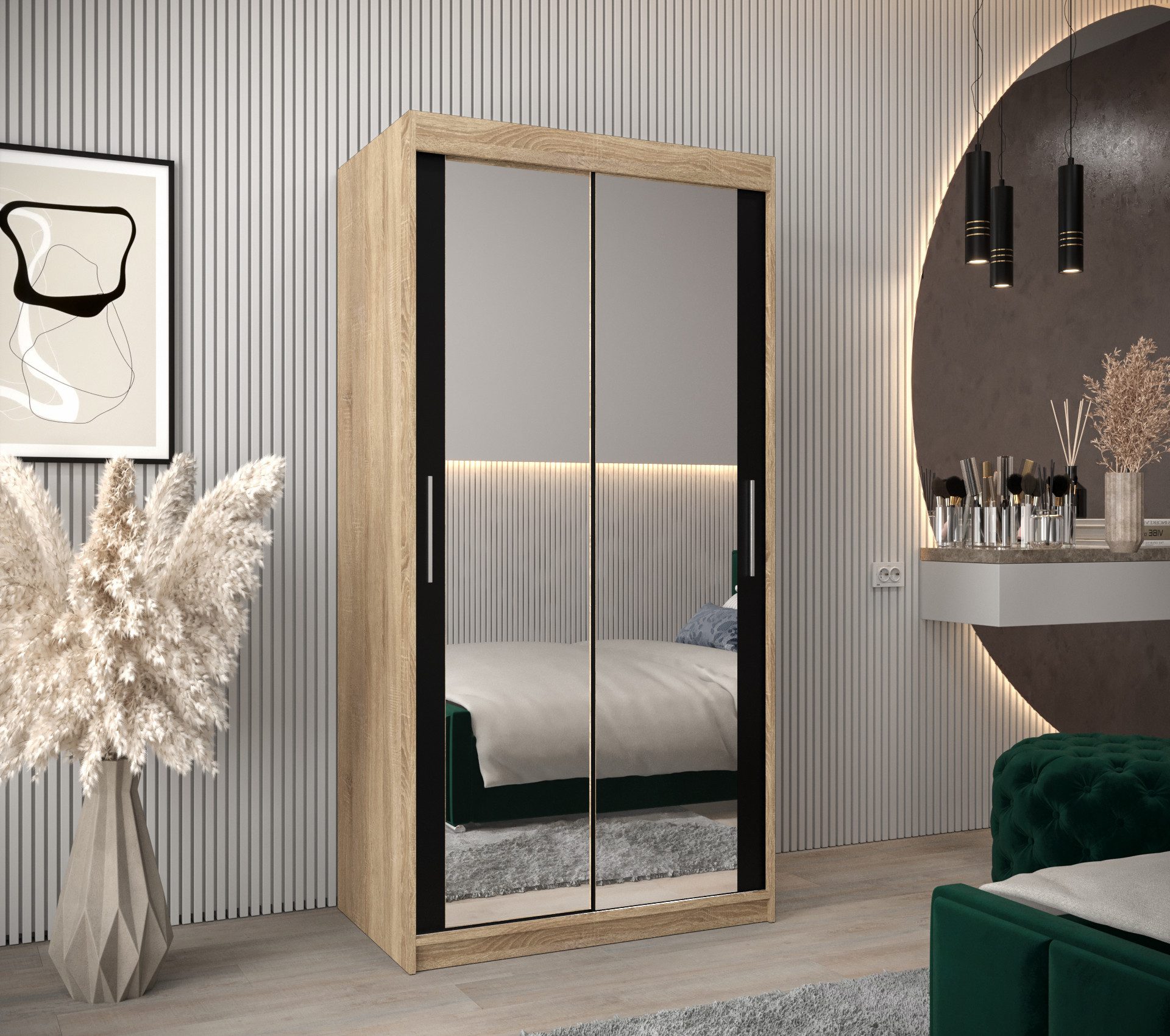 ABIKS MÖBEL Kleiderschrank Tokyo 3 Schlafzimmerschrank günstig online kaufen