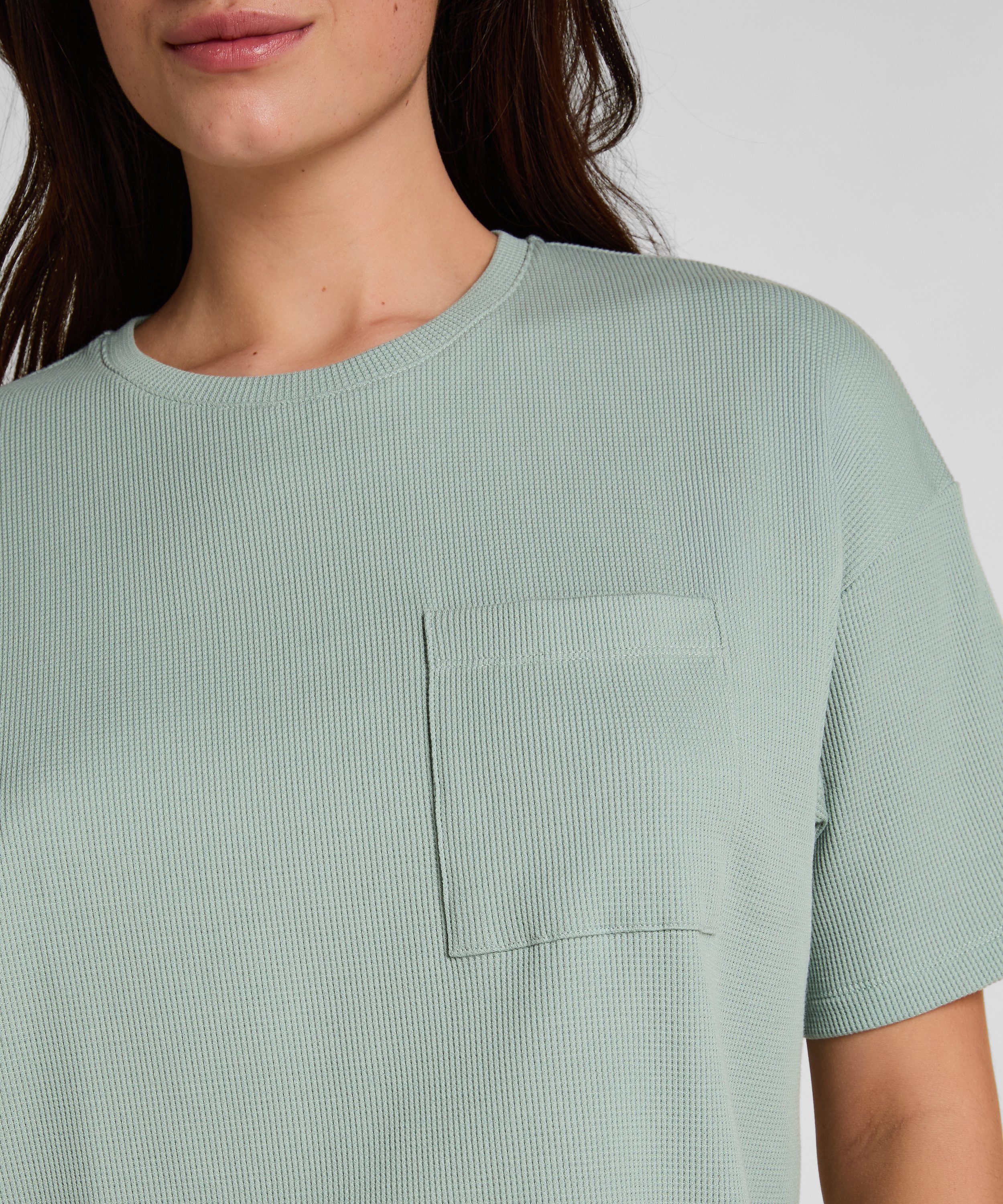 Hunkemöller Pyjama Pyjama Top Waffle günstig online kaufen
