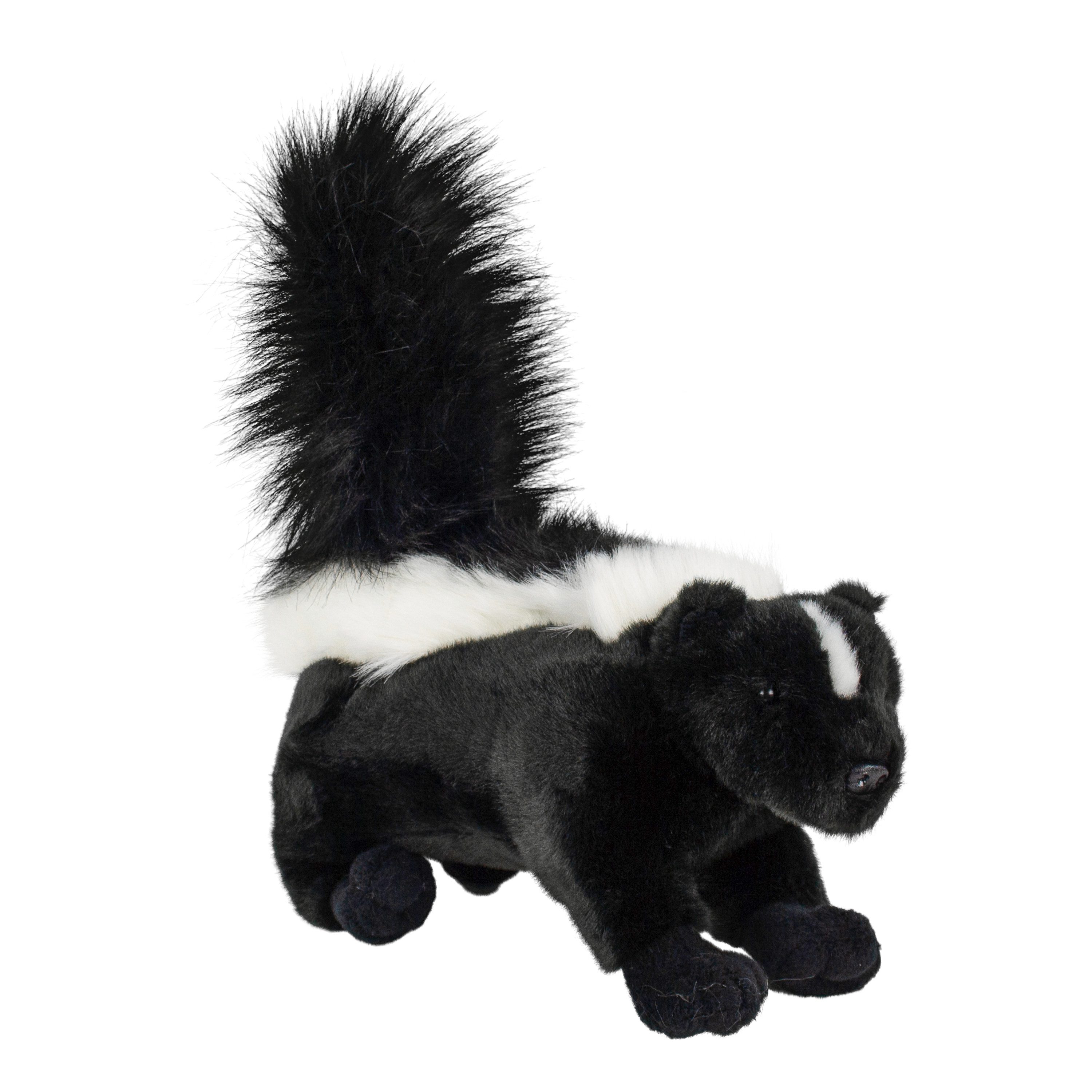Teddys Rothenburg Kuscheltier Stinktier stehend 28 cm schwarz/weiß Stofftier Plüschskunk
