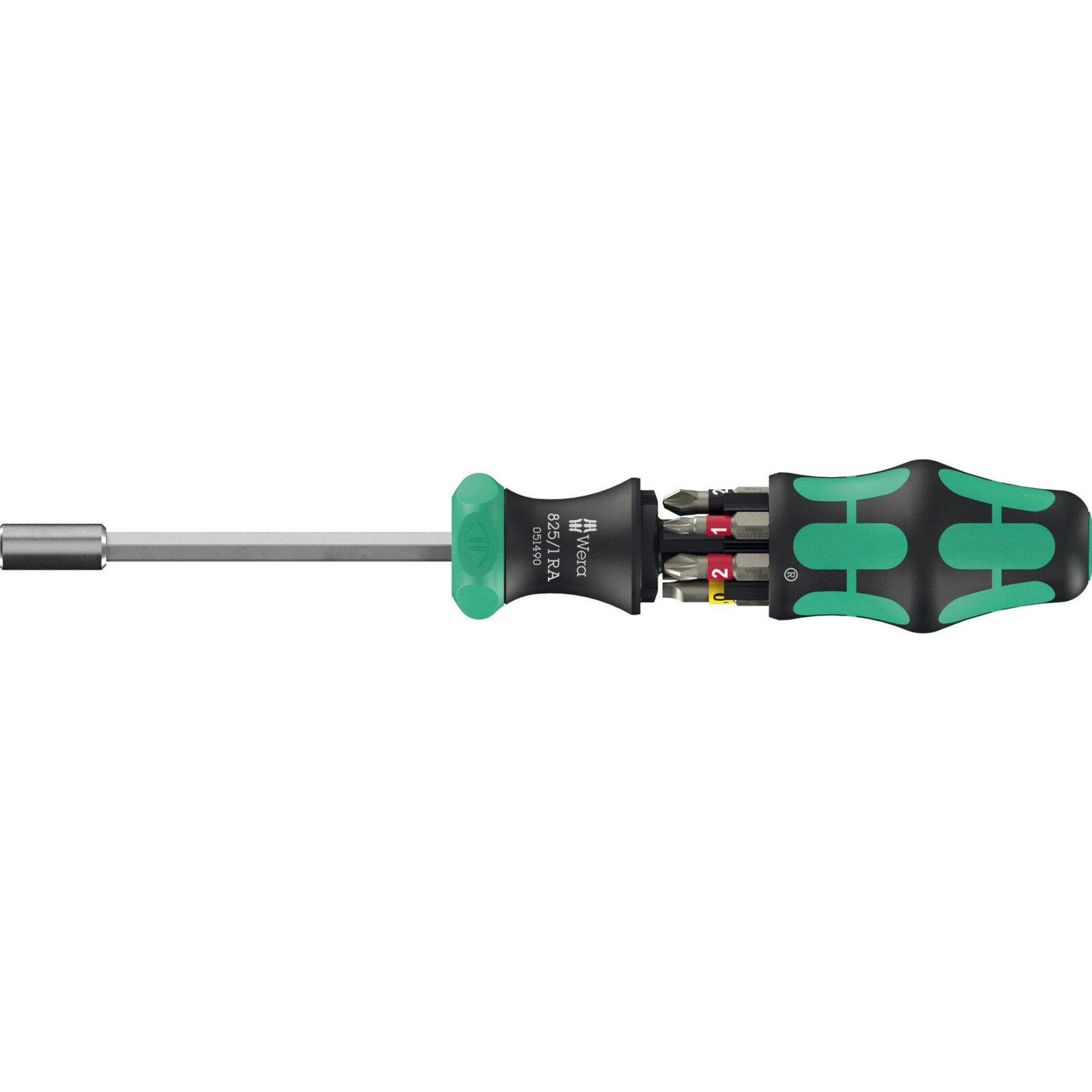 Bohrer- und Bitset Wera Kraftform Kompakt 27 RA 1, Bit-Satz