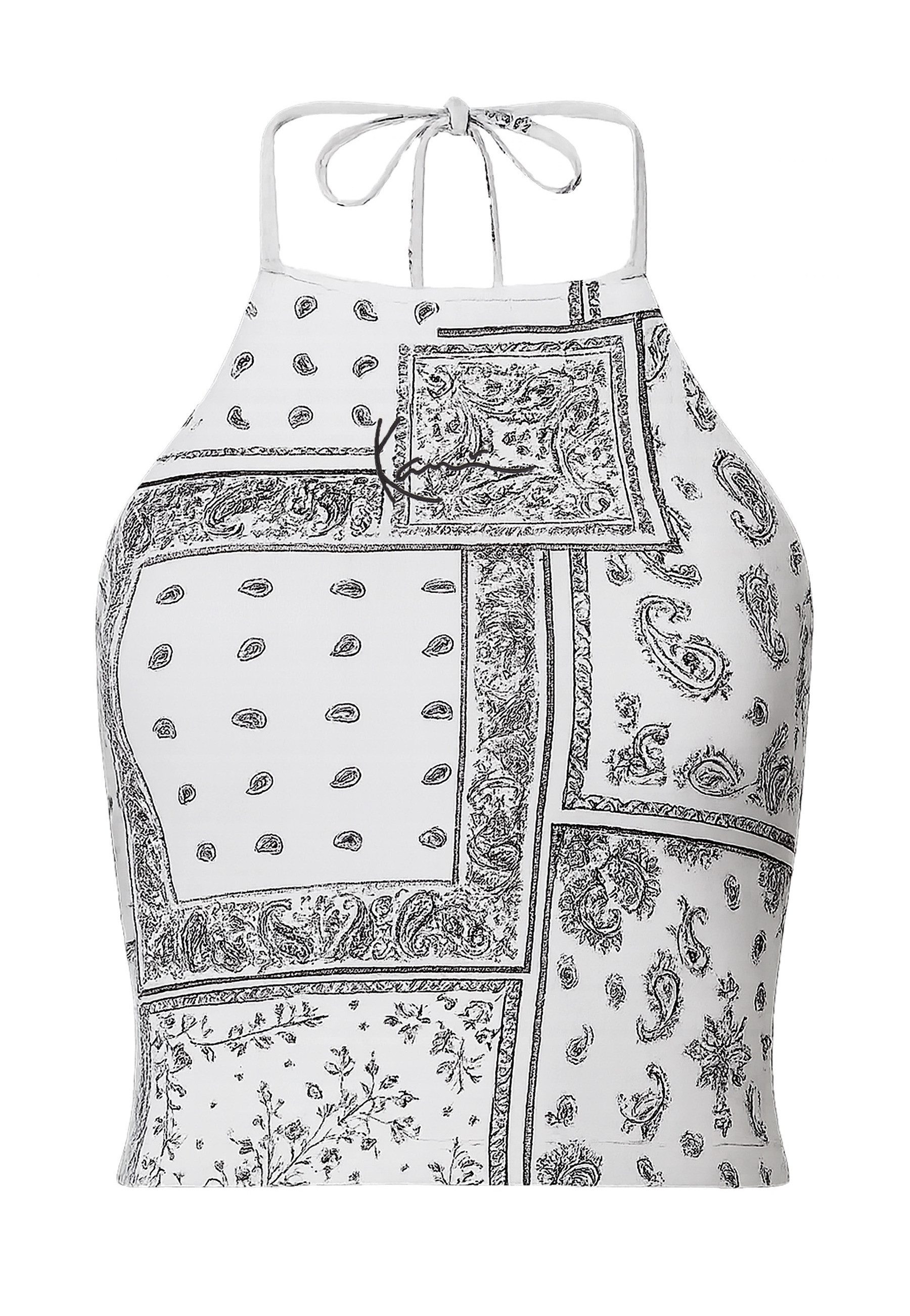 Muskelshirt Karl Kani Signature Paisley Neckholder Top