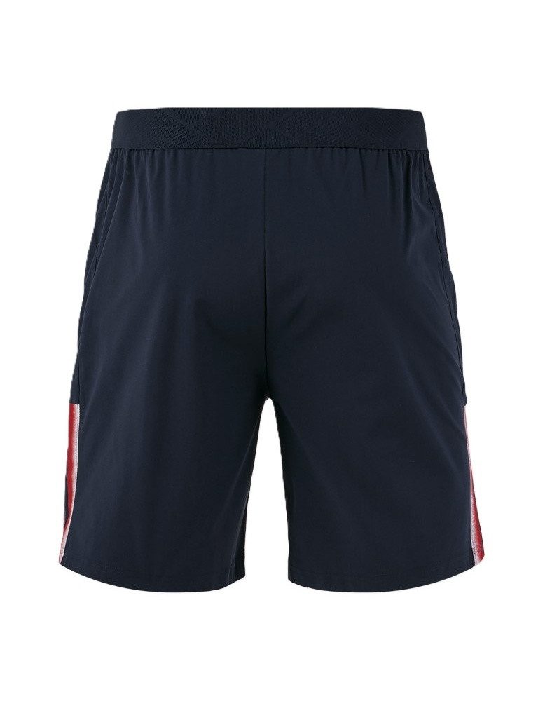 Joma Trainingshose Toledo II (100% Polyester) kurz dunkelblau/rot Herren