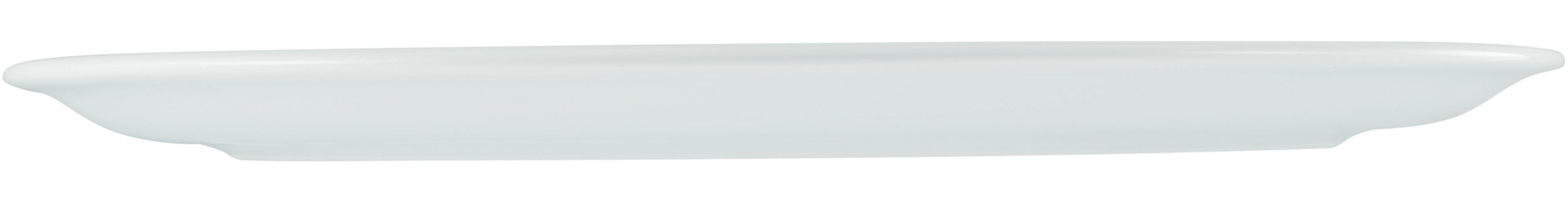 CreaTable Pizzateller Essteller, (4 St), Teller Set für 4 Personen, weiß, Porzellan