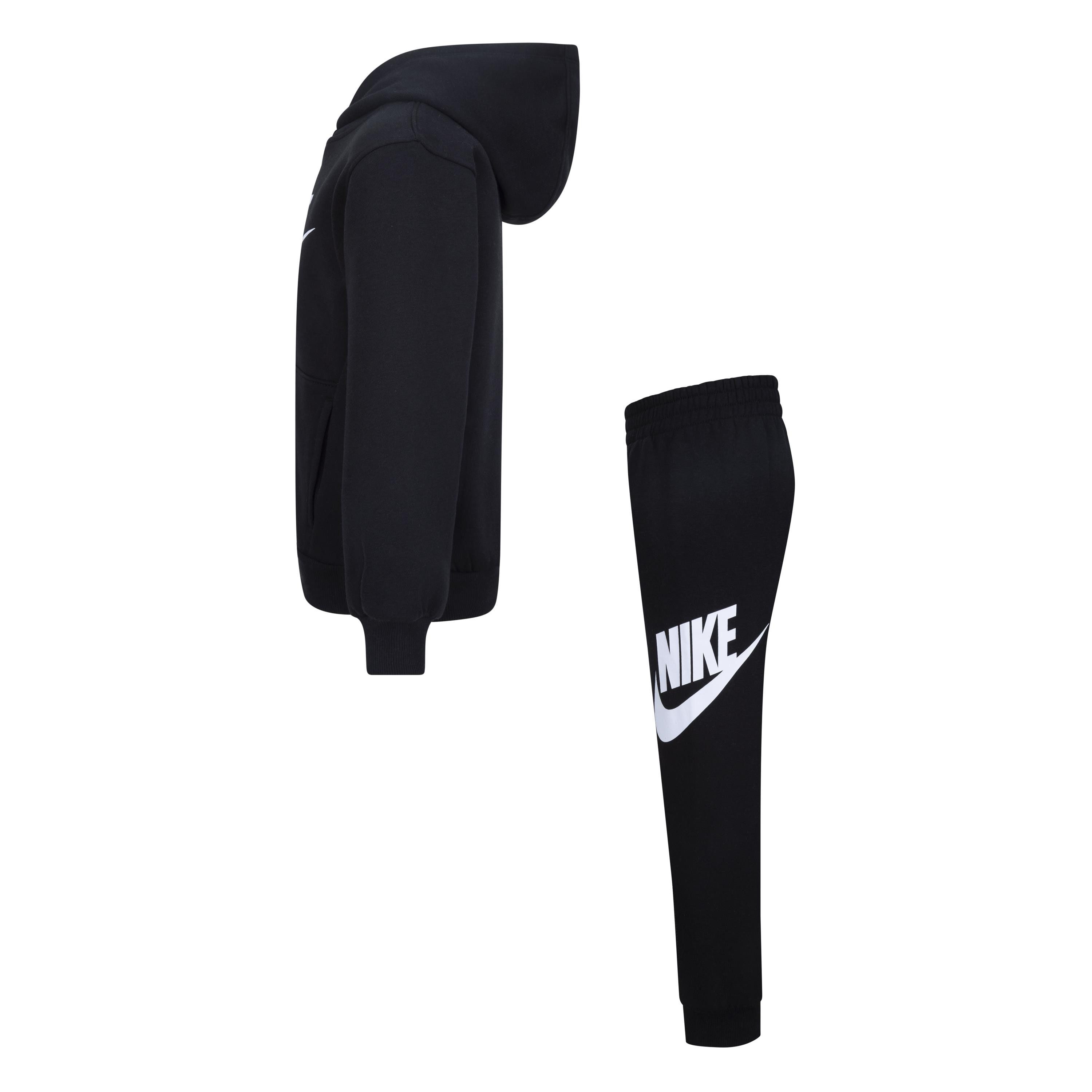 Nike Sportswear Jogginganzug, melierte Optik, aus Baumwolle und Polyester