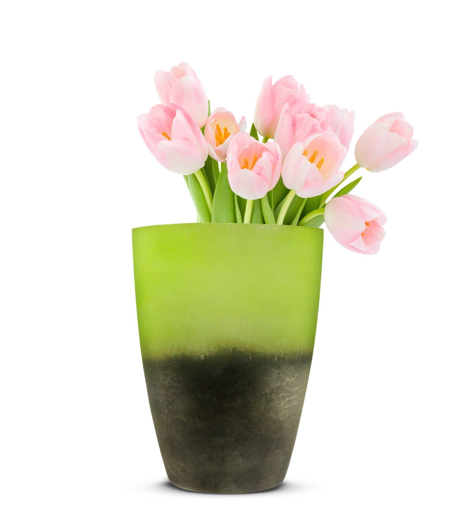 Sendez Dekovase Blumenvase Oxi Tischvase Glasvase Vase Blumentopf Pflanztopf