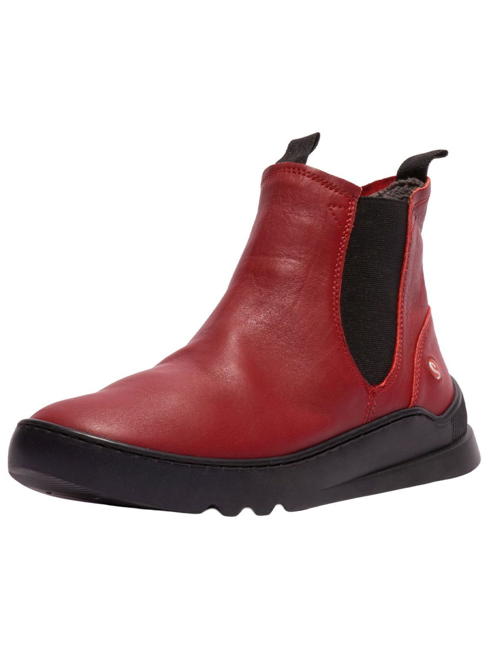 softinos softinos Stiefelette Leder/Textil Stiefelette