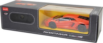Jamara RC-Auto Deluxe Cars, Lamborghini Aventador, 1:24, orange, 2,4GHz