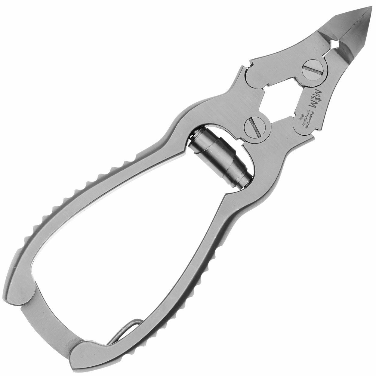Nagelzange - Kopfschneider - 12,5 cm lang - doppelt übersetzt - Edelstahl