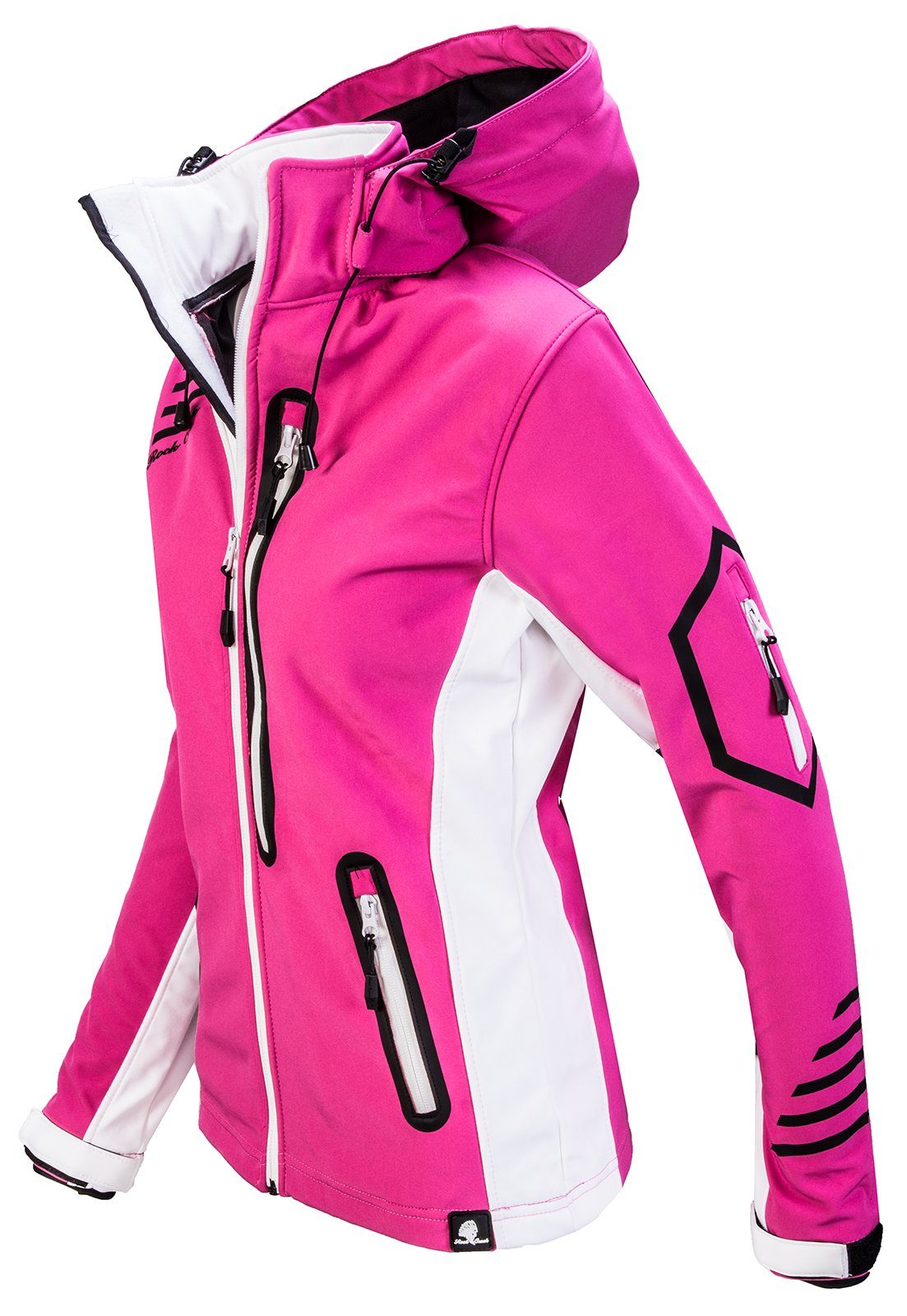 Rock Creek Softshelljacke Damen Softshelljacke Wanderjacke günstig online kaufen