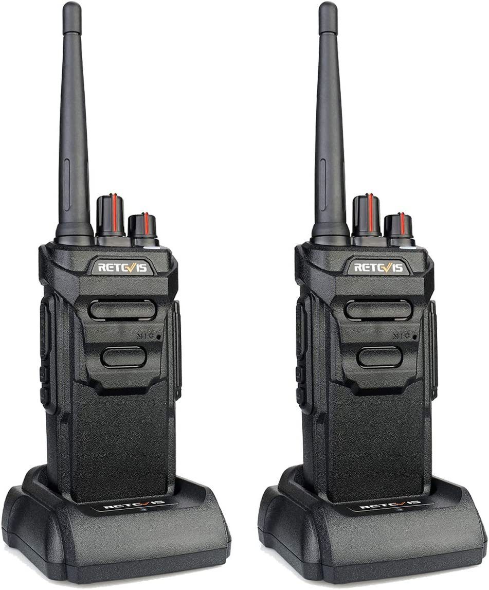 Retevis Walkie Talkie RT648 Walkie Talkie, IP67 Wasserdicht Lizenzfrei PMR446, (VOX Squelch für Lange Reichweite 2-Wege-Radio)