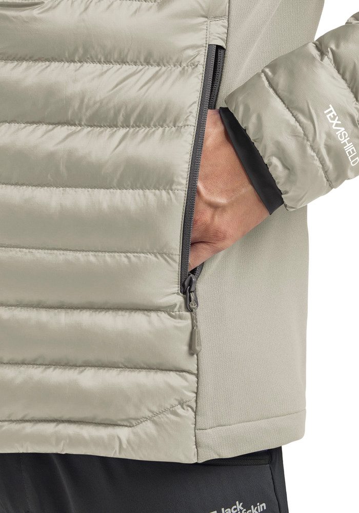 Jack Wolfskin Funktionsjacke ROUTEBURN PRO INS JKT M mit TEXASHIELD PRO RIPSTOP 20D-Gewebe, atmungsaktiv, wasserabweisend – Bild 5 von 5