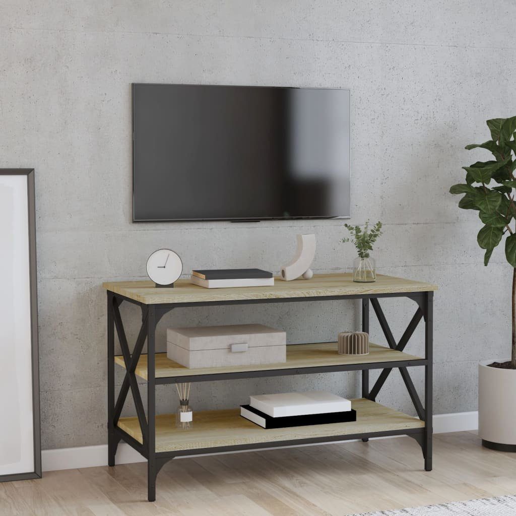 Beistelltisch (1-St) TV-Schrank cm Sonoma-Eiche furnicato 80x40x50 Holzwerkstoff
