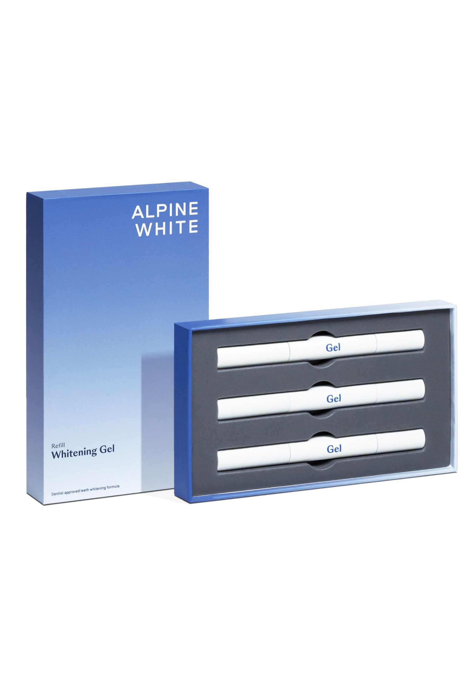 ALPINE WHITE Zahnbleaching-Kit, für sichtbar weißere Zähne in nur 3 Tagen