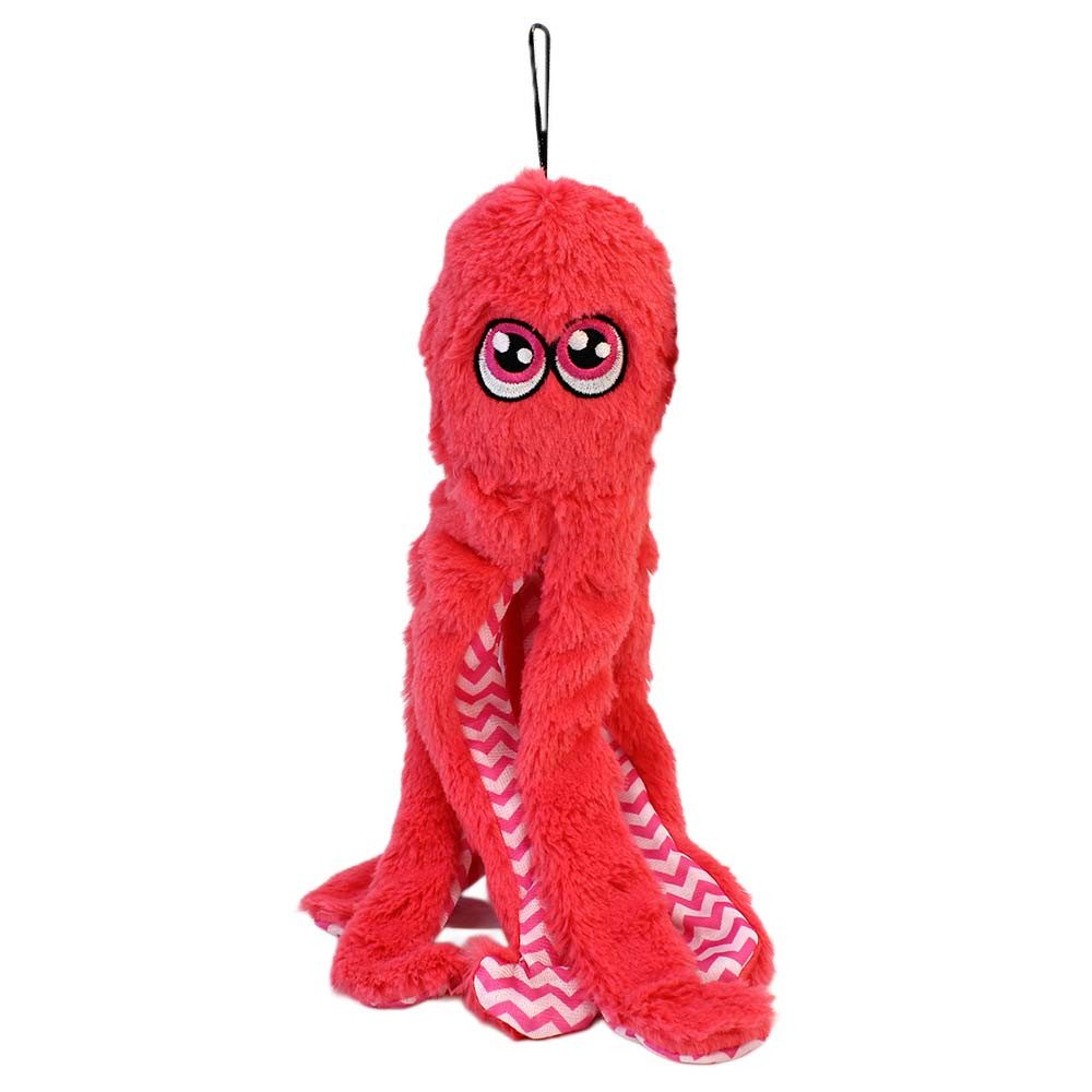 Krüger & Gregoriades Kuscheltier Plüsch Krake pink "Constantin" - ca. 40 cm (1-St)