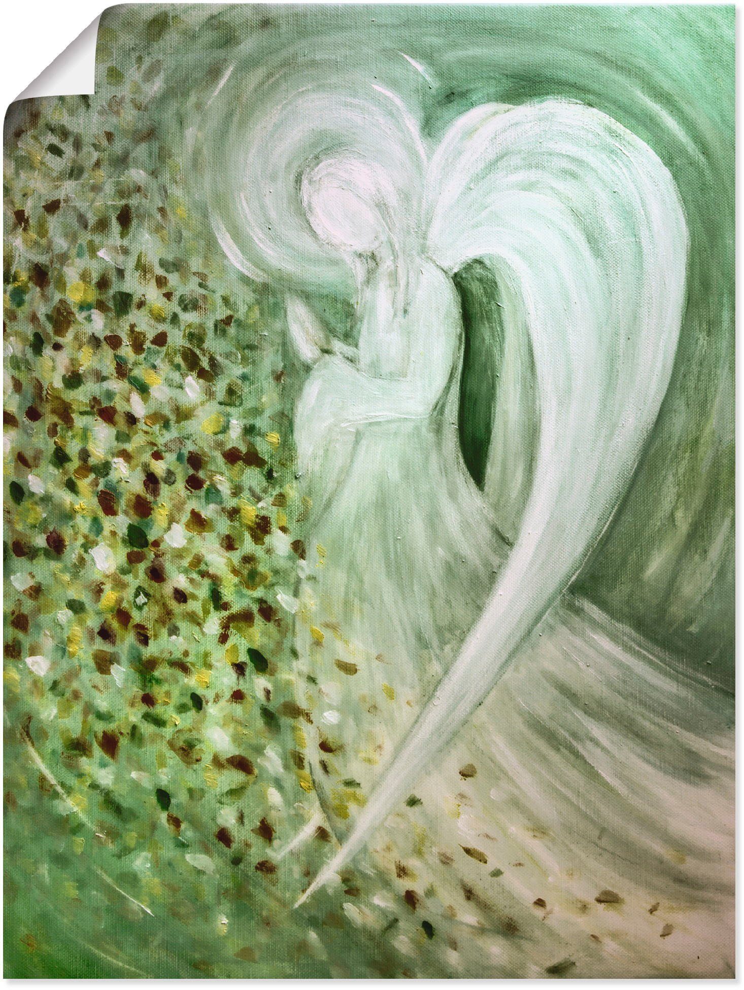 Artland Wandbild Engel II, Religion (1 St), als Alubild, Leinwandbild, Wandaufkleber oder Poster in versch. Größen | Poster