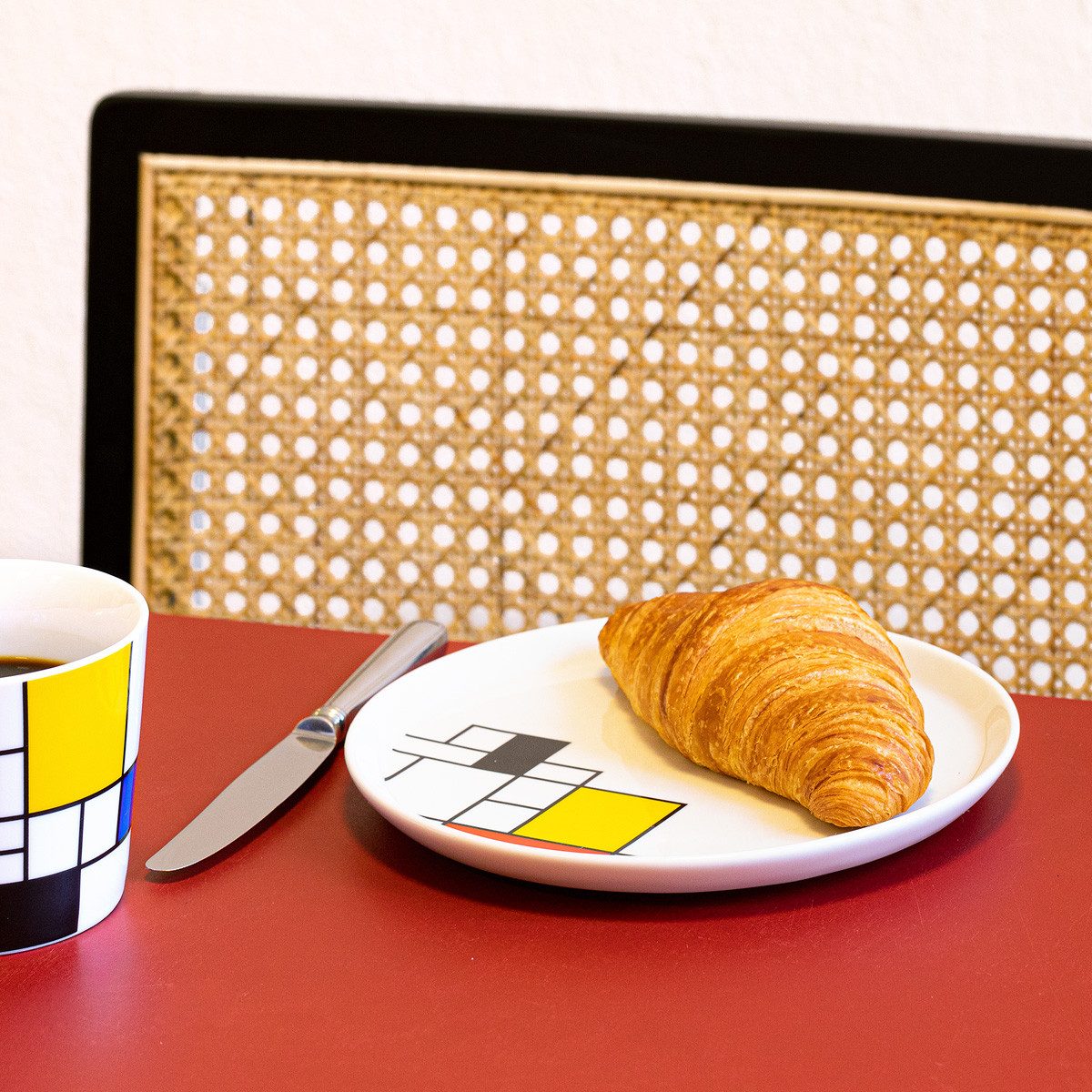 Teller Konitz Тарелки Coup Ø 20 cm Hommage to Mondrian, 11 4 20A 2711