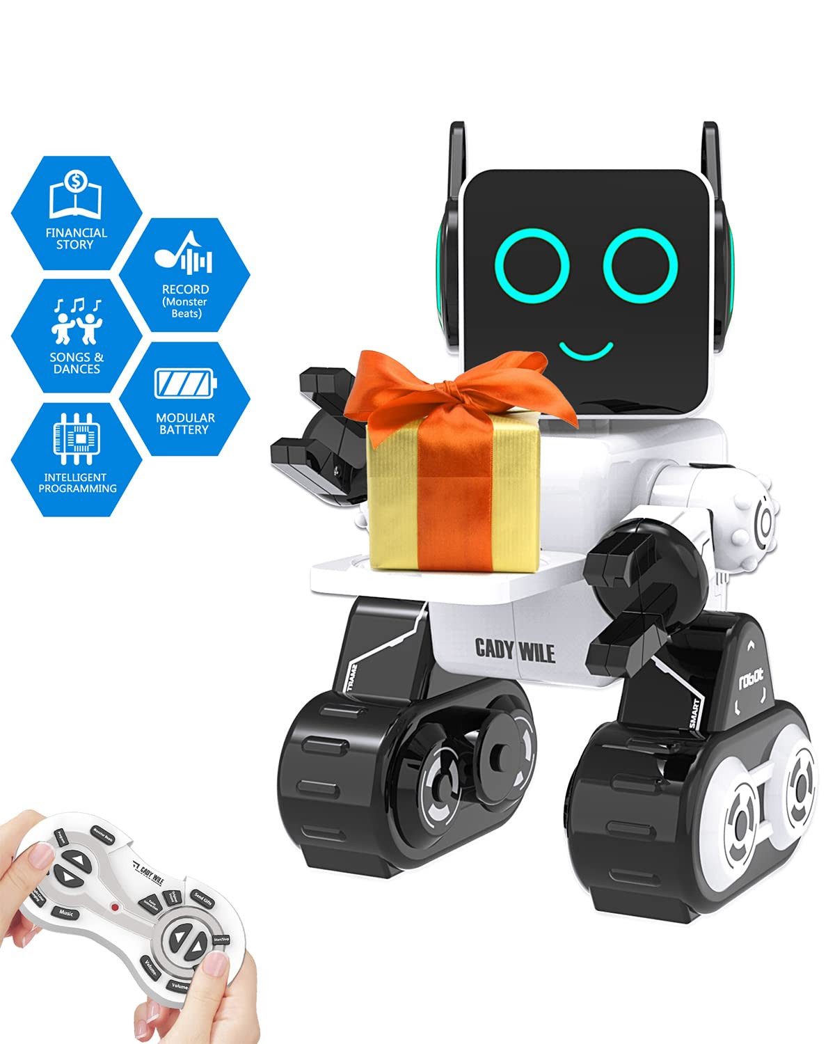 RC-Roboter Kinderspielzeug Roboter,intelligenter ferngesteuerter Roboter