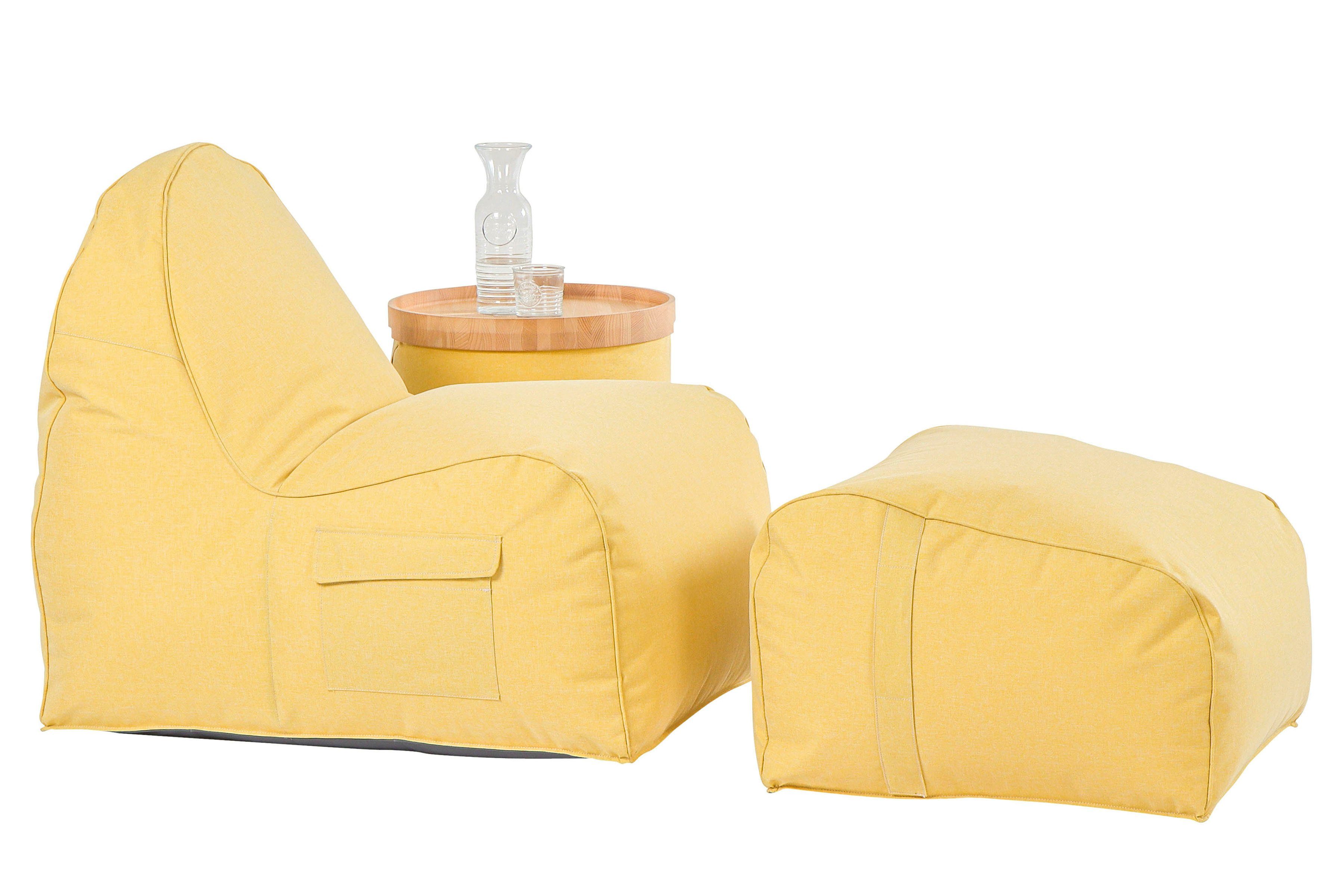 lemonjuice Indoor Sitzsack in Siena & erhältlich Garden verschiedenen FLOW.U Farben Feet, Outdoor,
