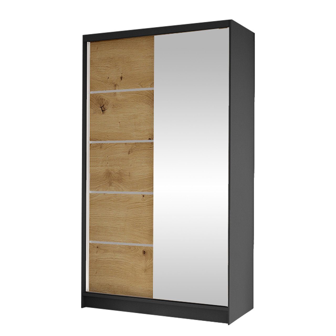 Schwarz / Artisan Eiche | Korpus: Schwarz / Artisan Eiche