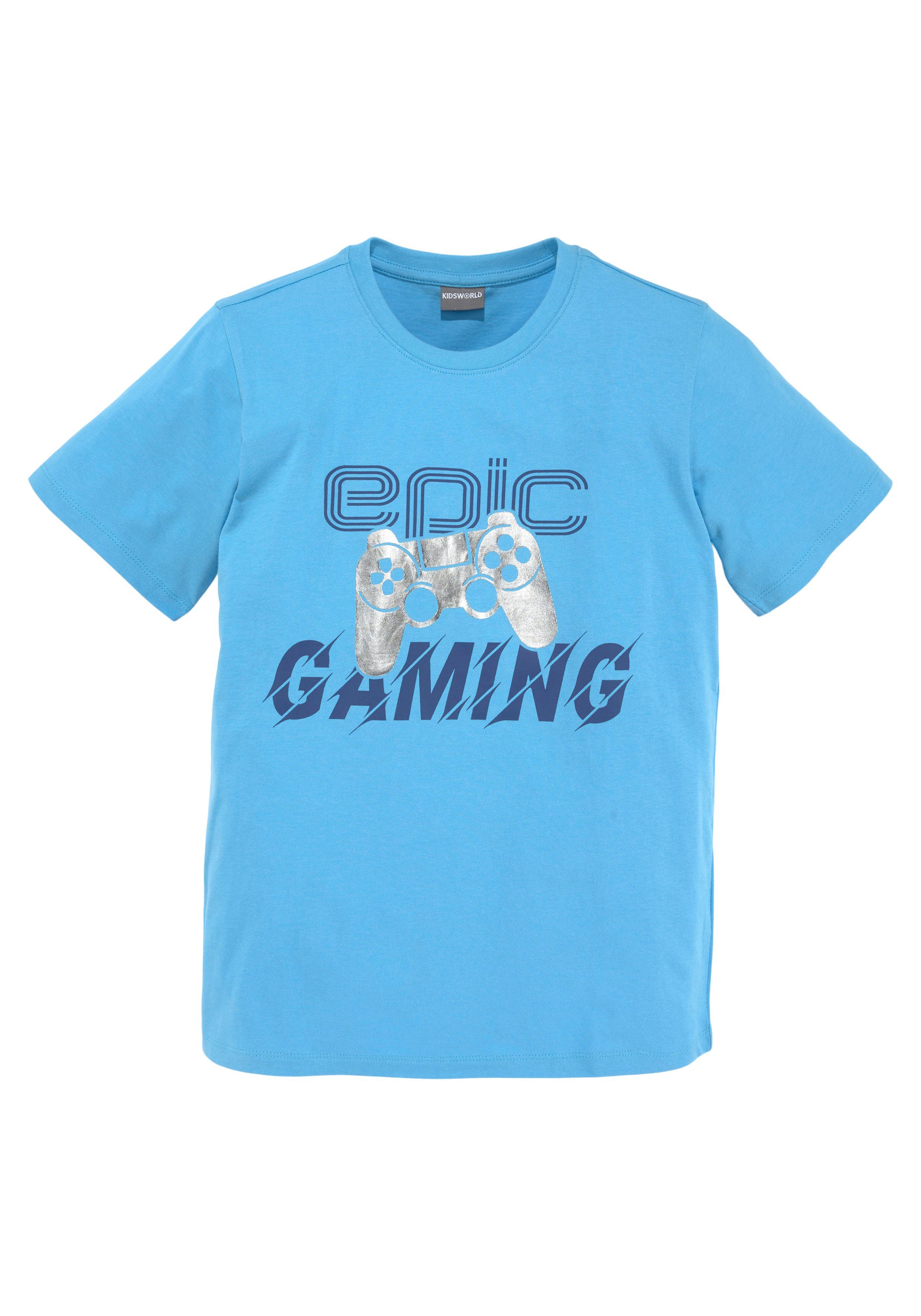 EPIC GAMING KIDSWORLD Folienprint T-Shirt