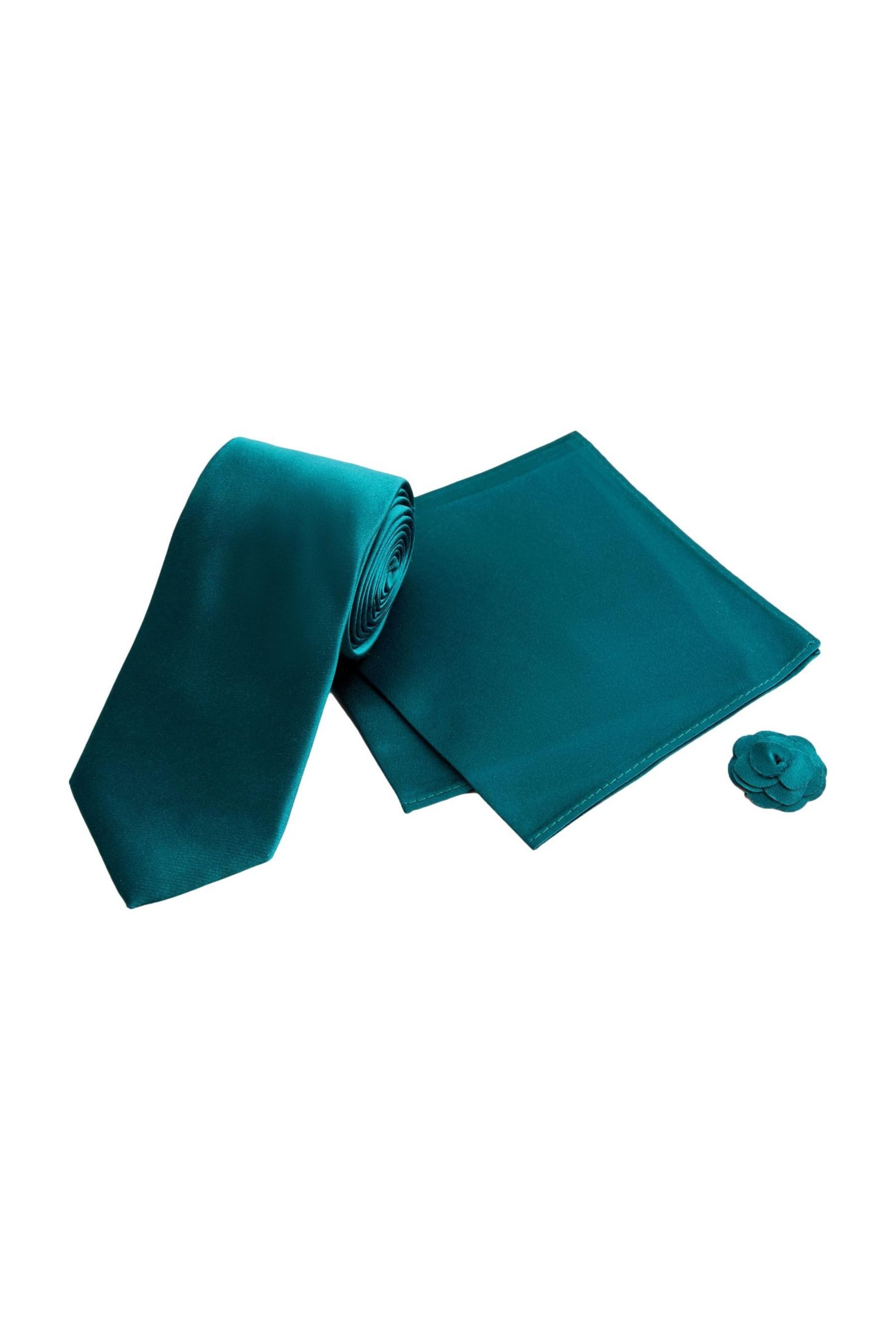Krawatte Seidenkrawatte, Einstecktuch, Krawattennadel Set