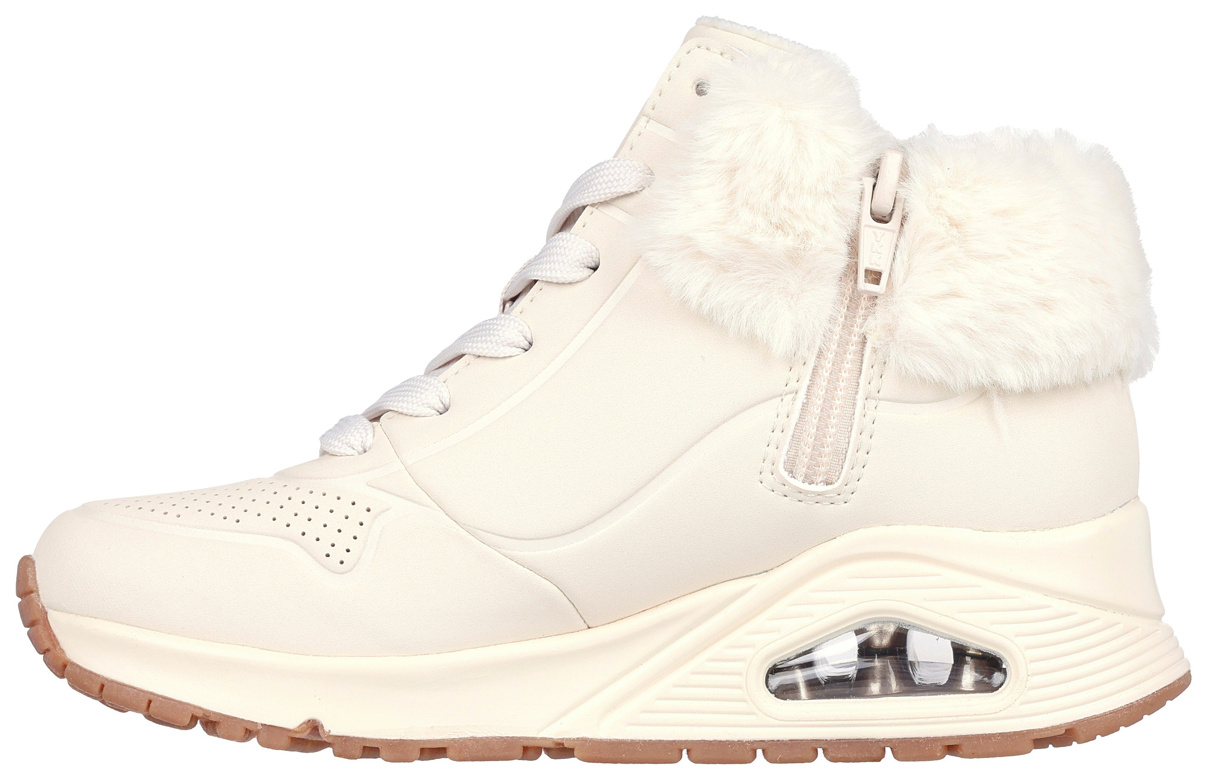 Skechers ESS - STREET GIRLS Winterboots, Schnürstiefel mit Skech-Air®-Zwischensohle mit Luftkissendämpfung