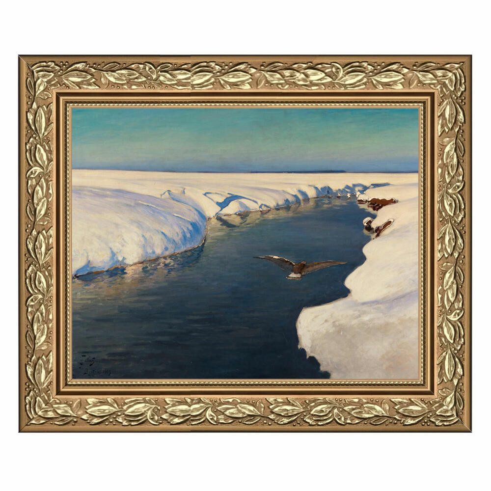 Goebel Wandbild Winterlandschaft