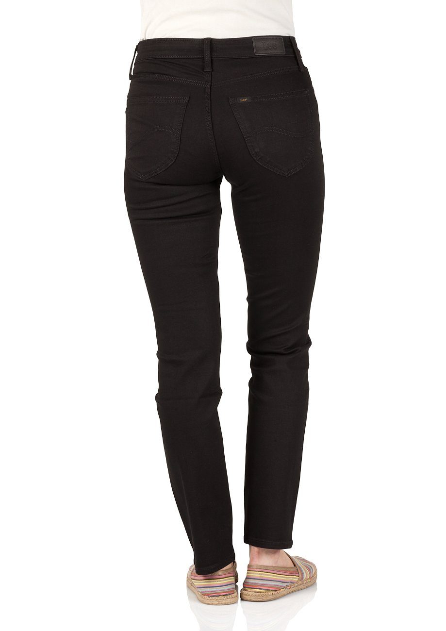 Lee® Elly (FS47) Slim-fit-Jeans Jeanshose Stretchanteil Rinse mit Black