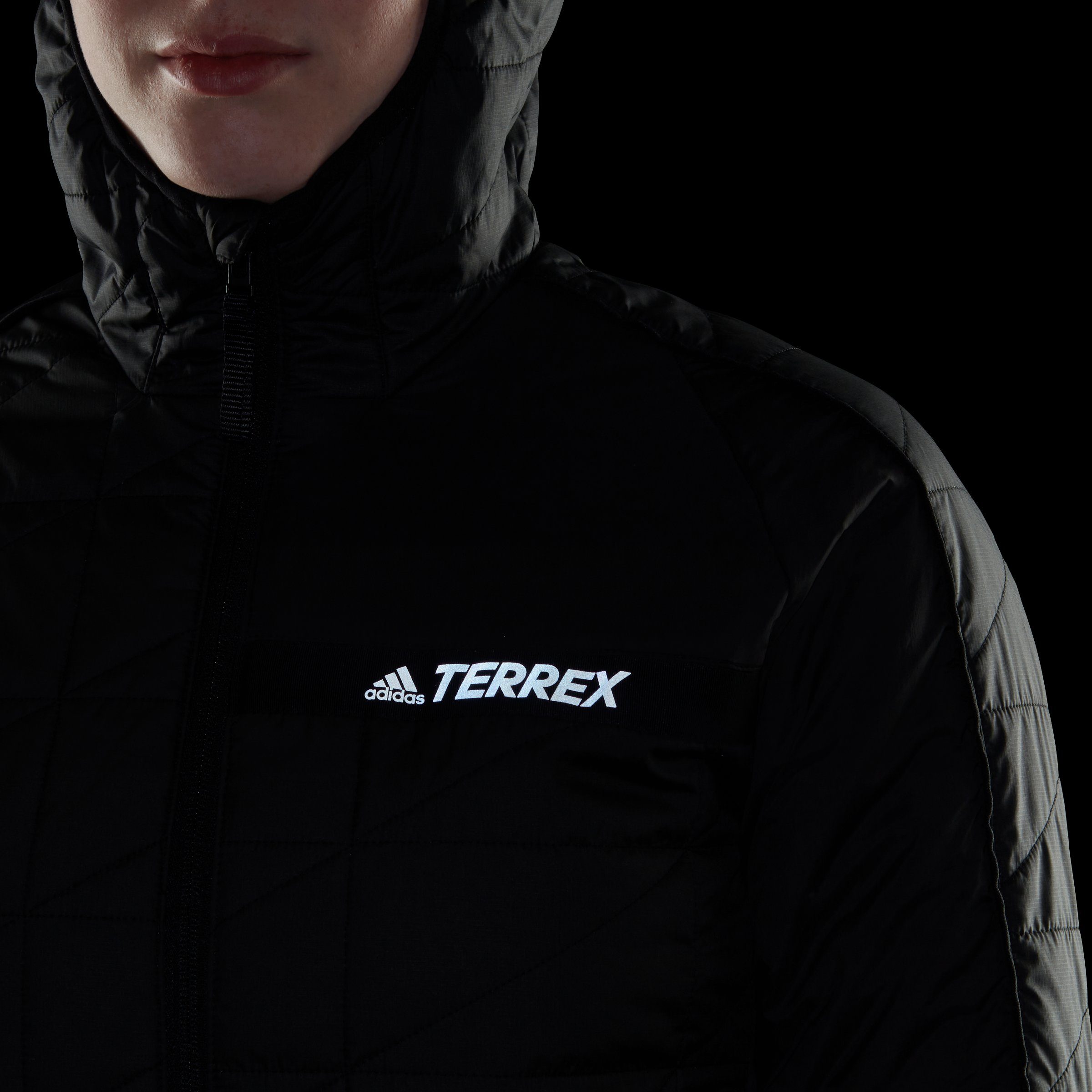 Outdoorjacke TERREX TERREX adidas Black MULTI INSULATED HOODED