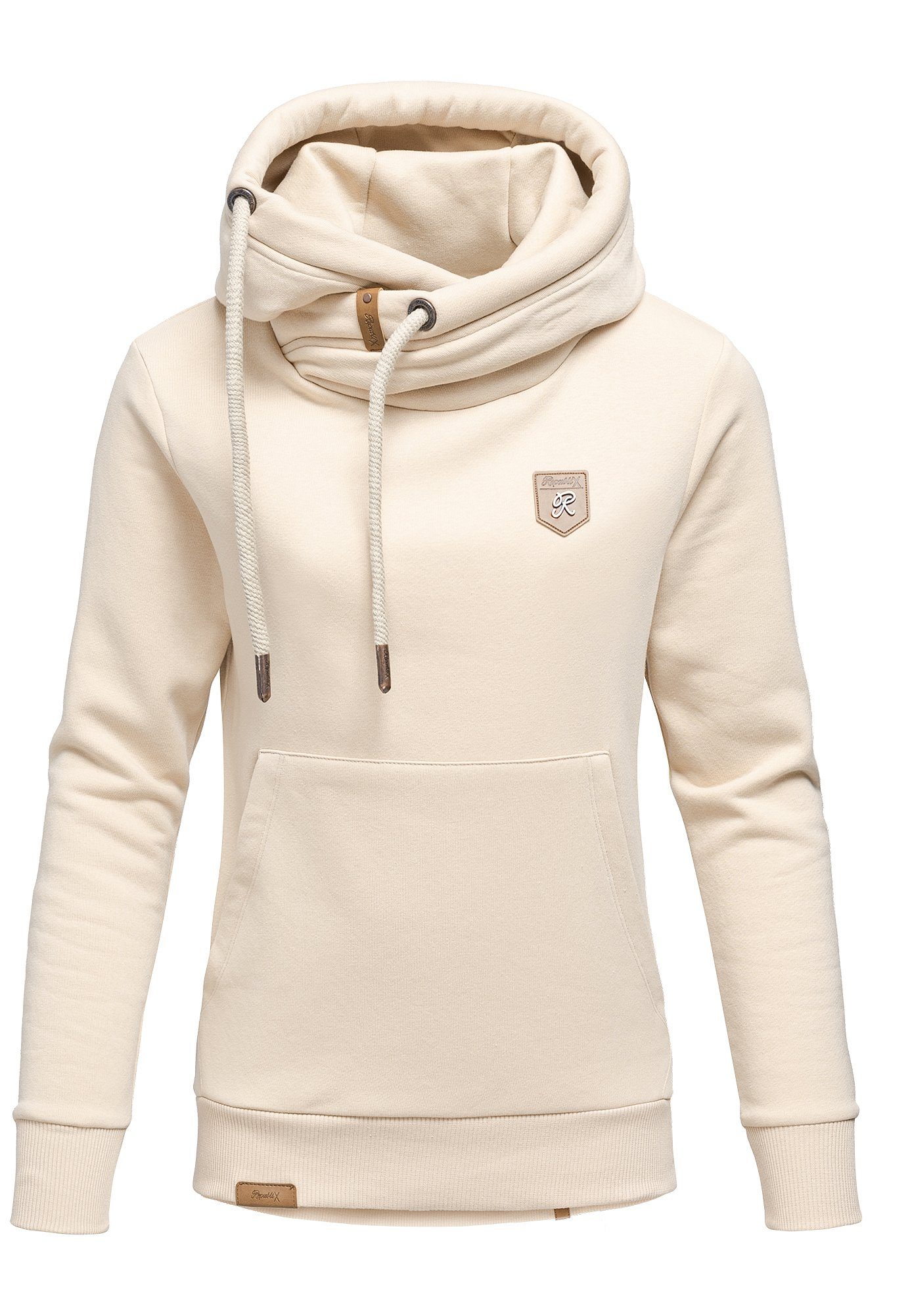 REPUBLIX Sweatshirt AVERY Damen Kapuzenpullover Sweatjacke Pullover Hoodie günstig online kaufen