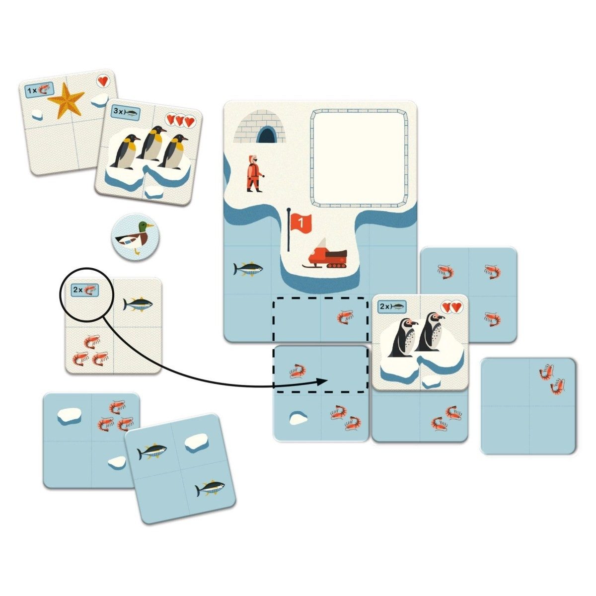 DJECO Spiel Frostline, Frostline