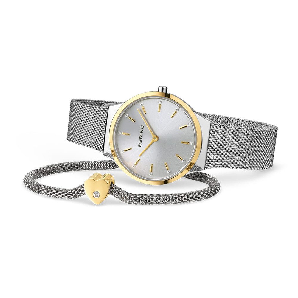 Bering Quarzuhr Bering Classic silber glänzend günstig online kaufen