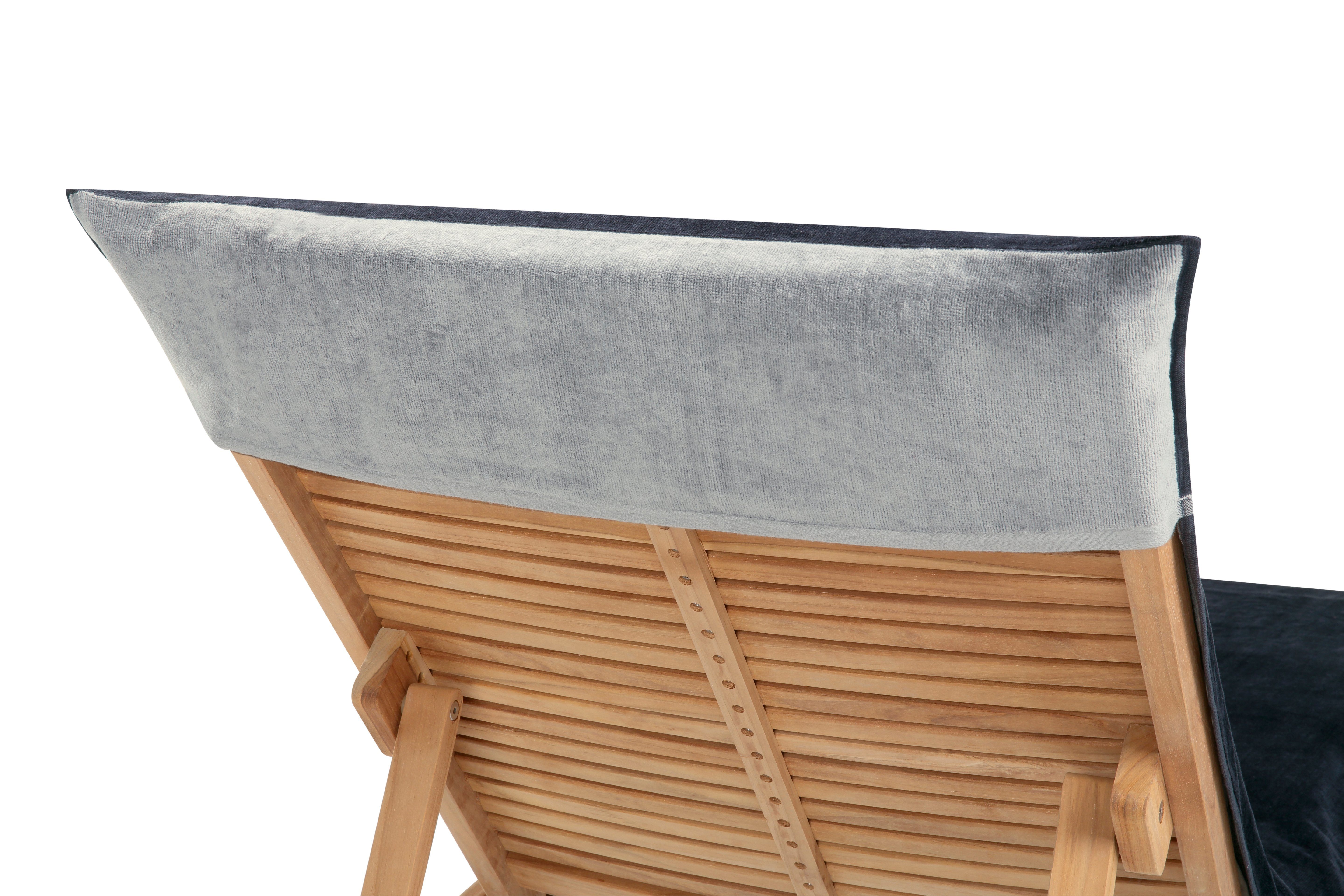 Delindo Lifestyle Liegenauflage Tropical Liegenauflage ANKER, (1 St), Jacquard-gewebtes Motiv