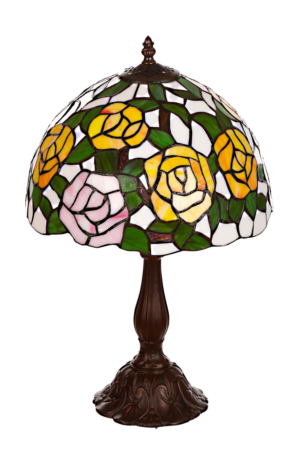 BIRENDY Stehlampe Birendy 12 Zoll Tischlampe Tiffany Libelle groß Motiv Lampe