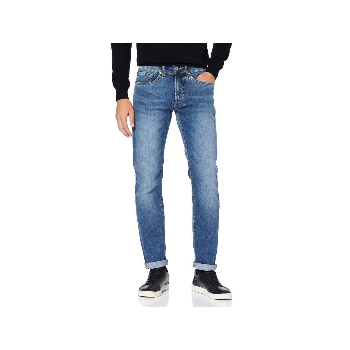 Cardin Straight-Jeans regular (1-tlg) Pierre uni